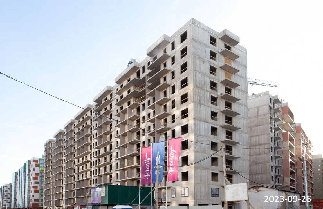 ЖК AEROCITY 3 (АЭРОСИТИ 3) ход строительства