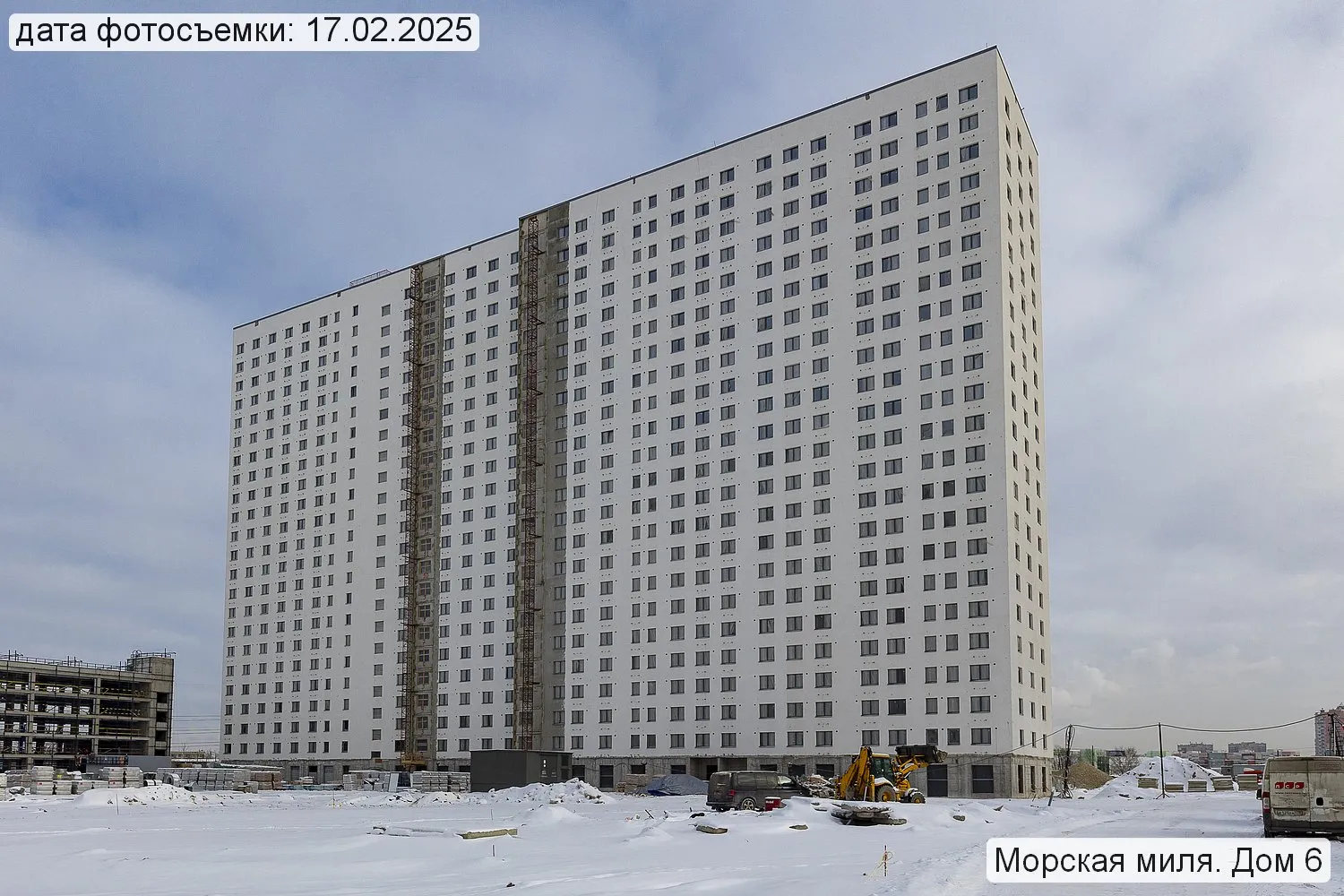 ЖК Морская миля ход строительства