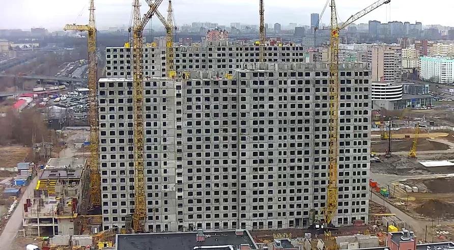 ЖК Морская миля ход строительства