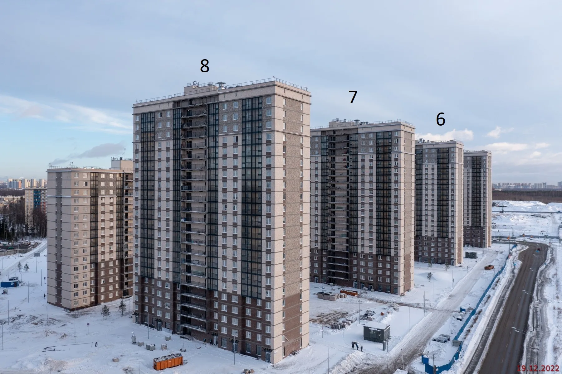 ЖК "Юнтолово" ход строительства