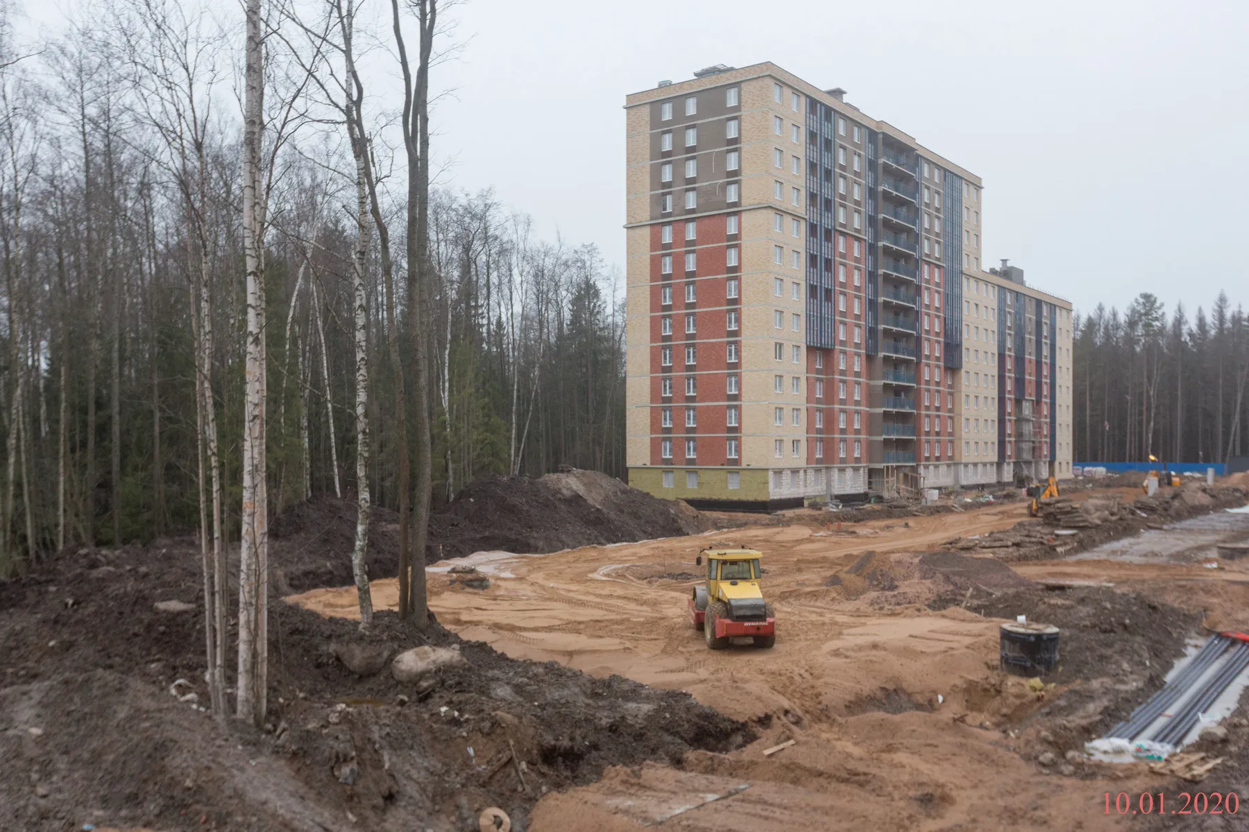 ЖК "Юнтолово" ход строительства