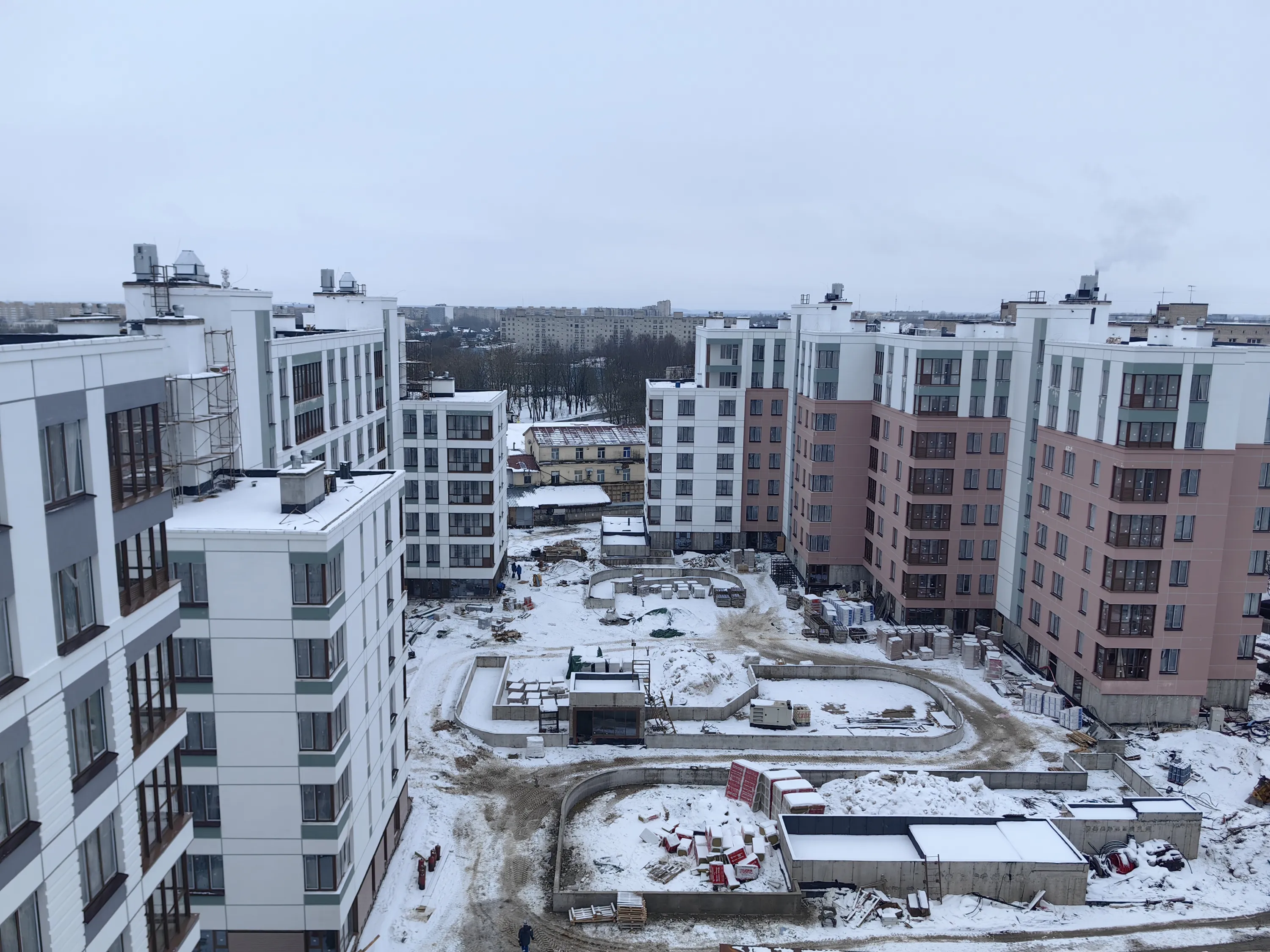 ЖК Новикола ход строительства