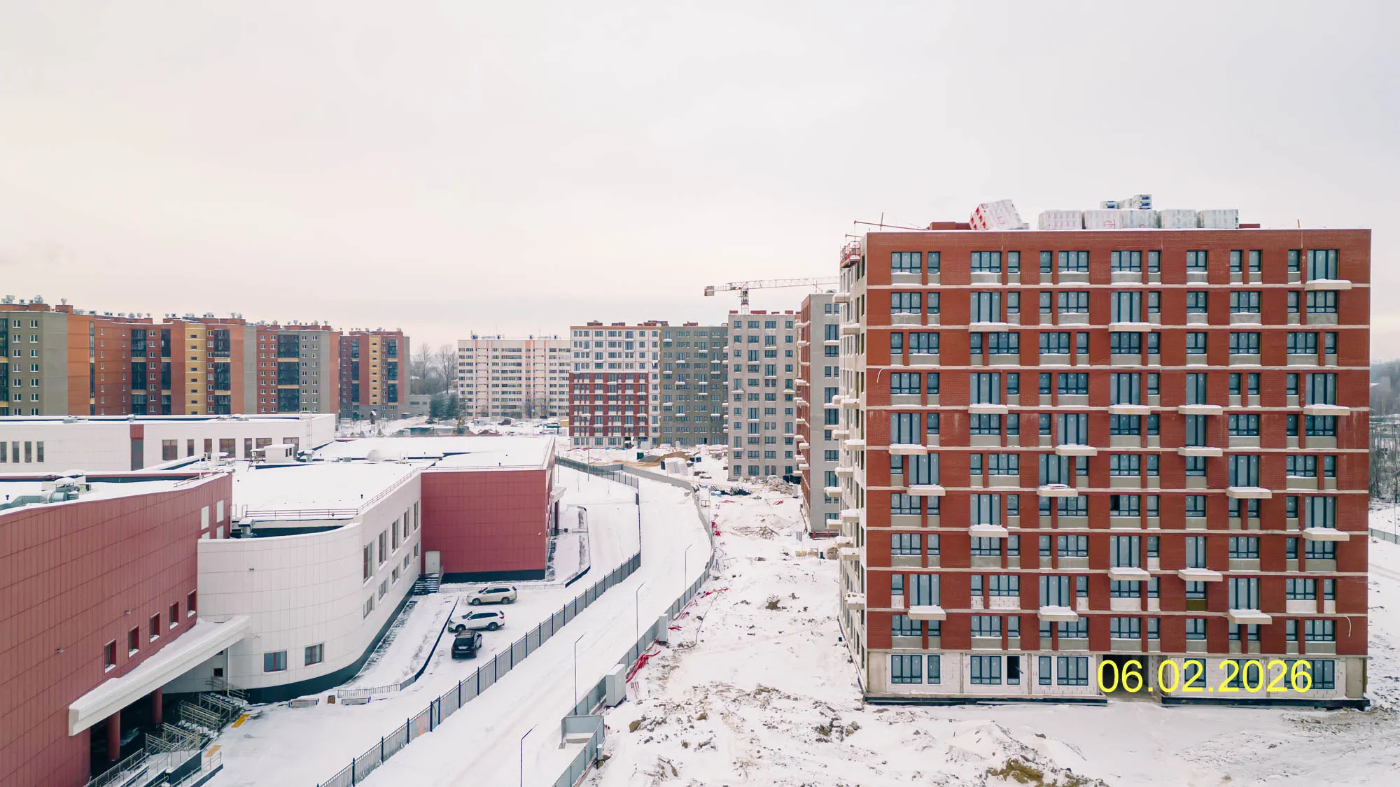 ЖК "Новое Колпино" ход строительства