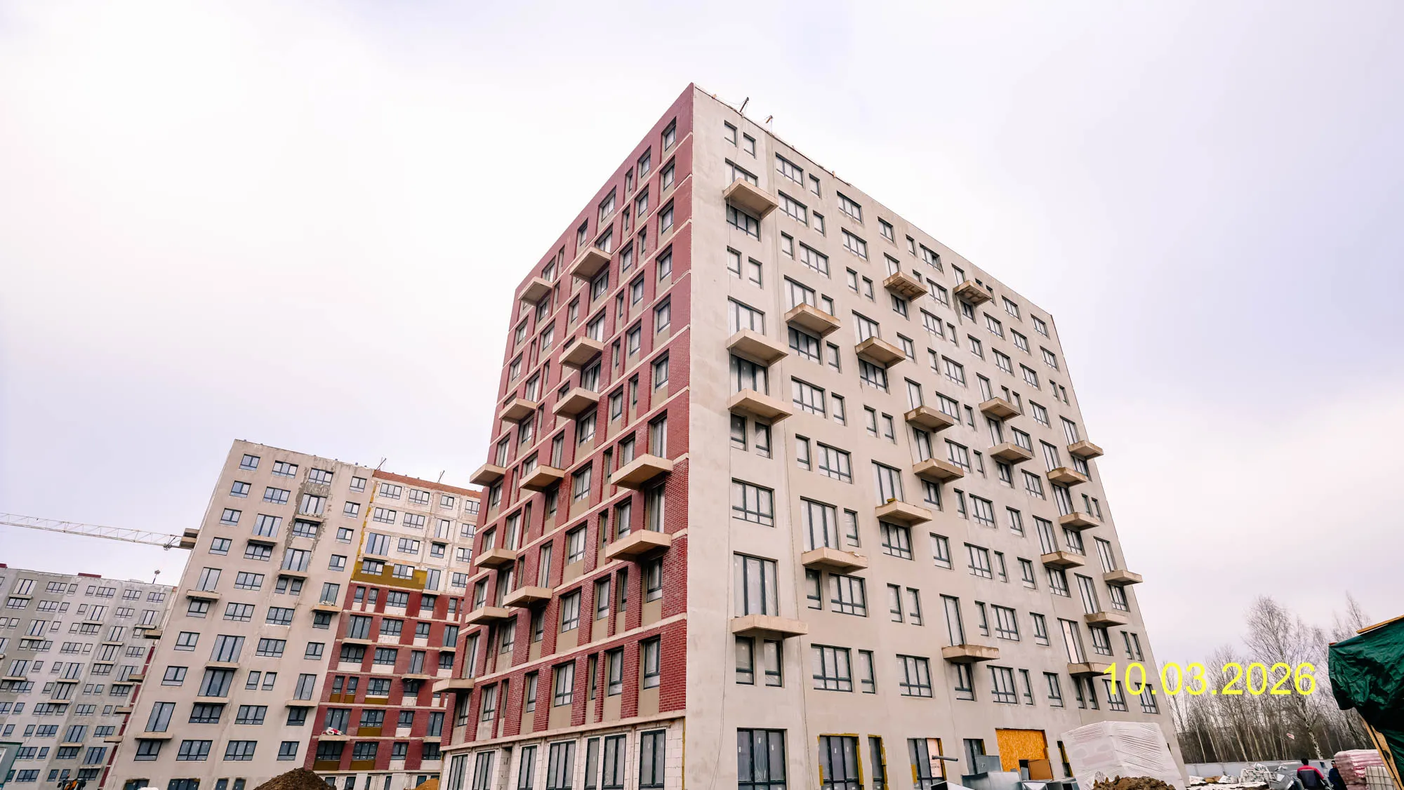 ЖК "Новое Колпино" ход строительства