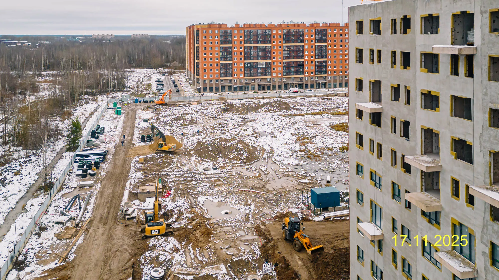 ЖК "Новое Колпино" ход строительства