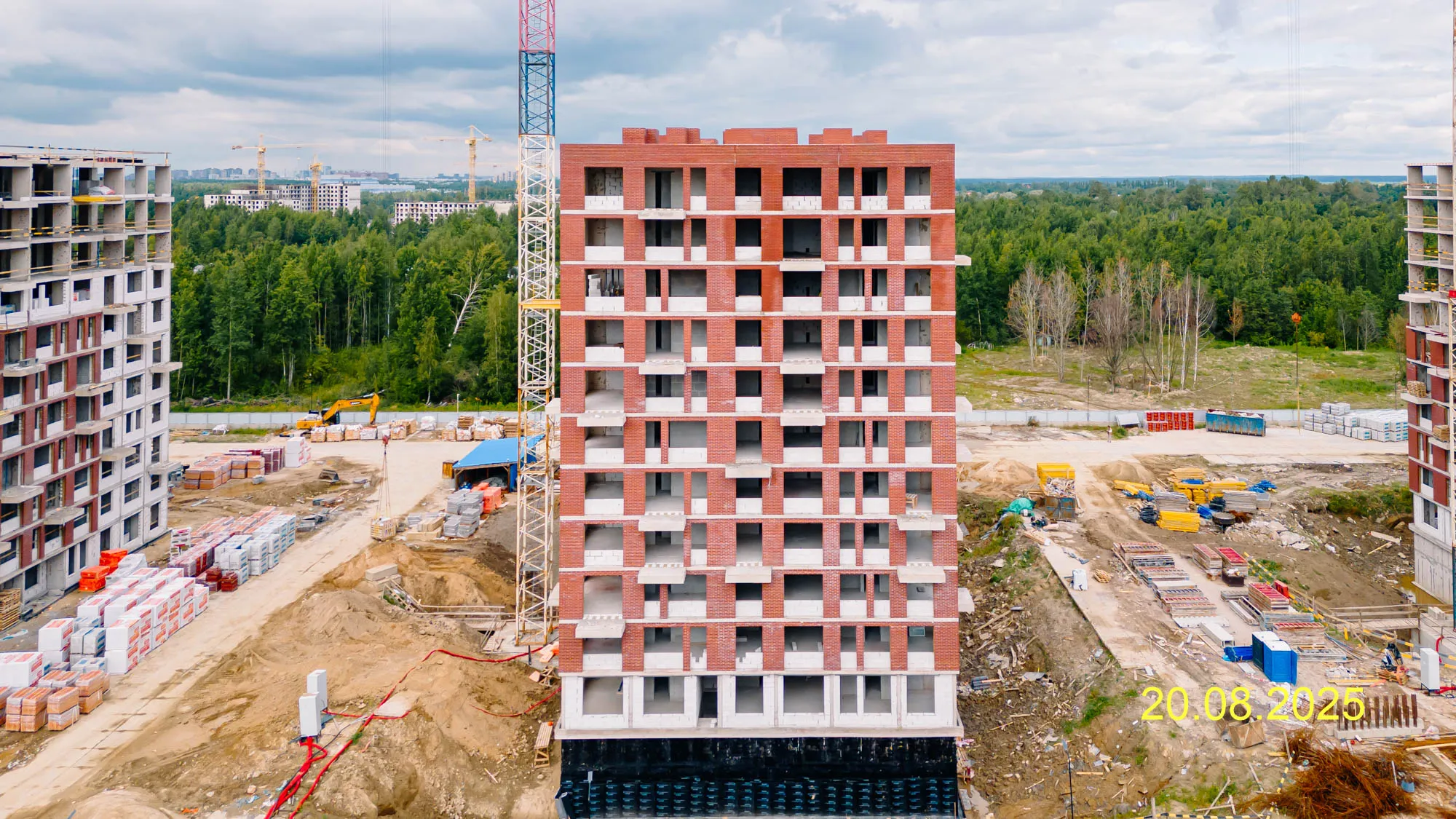 ЖК "Новое Колпино" ход строительства