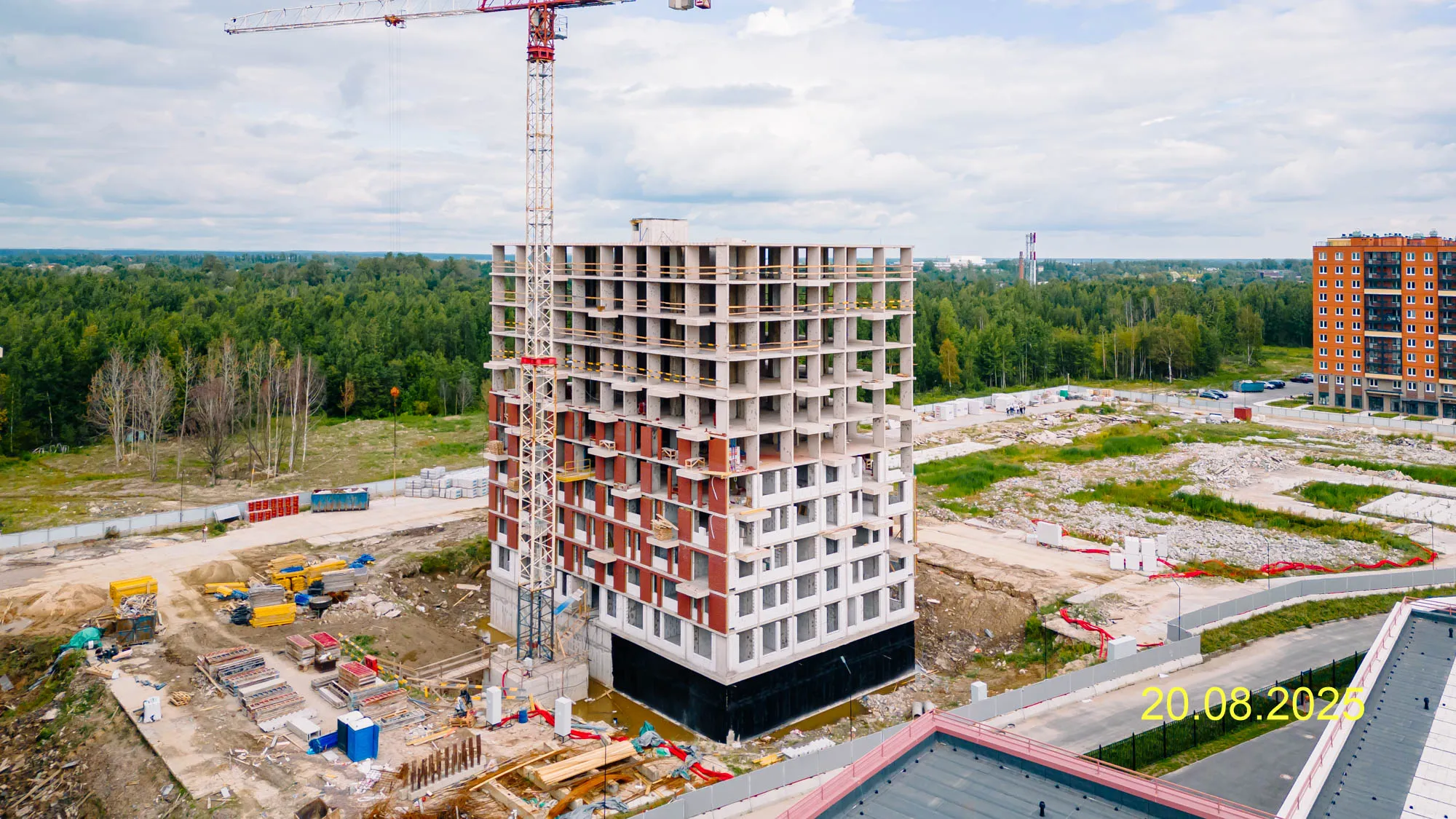 ЖК "Новое Колпино" ход строительства