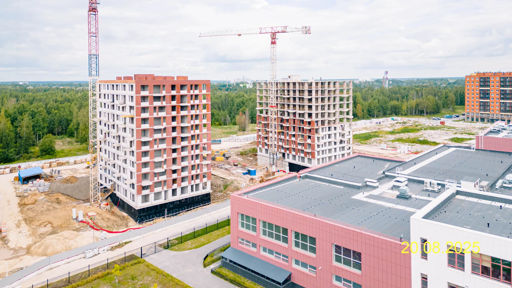 ЖК "Новое Колпино" ход строительства
