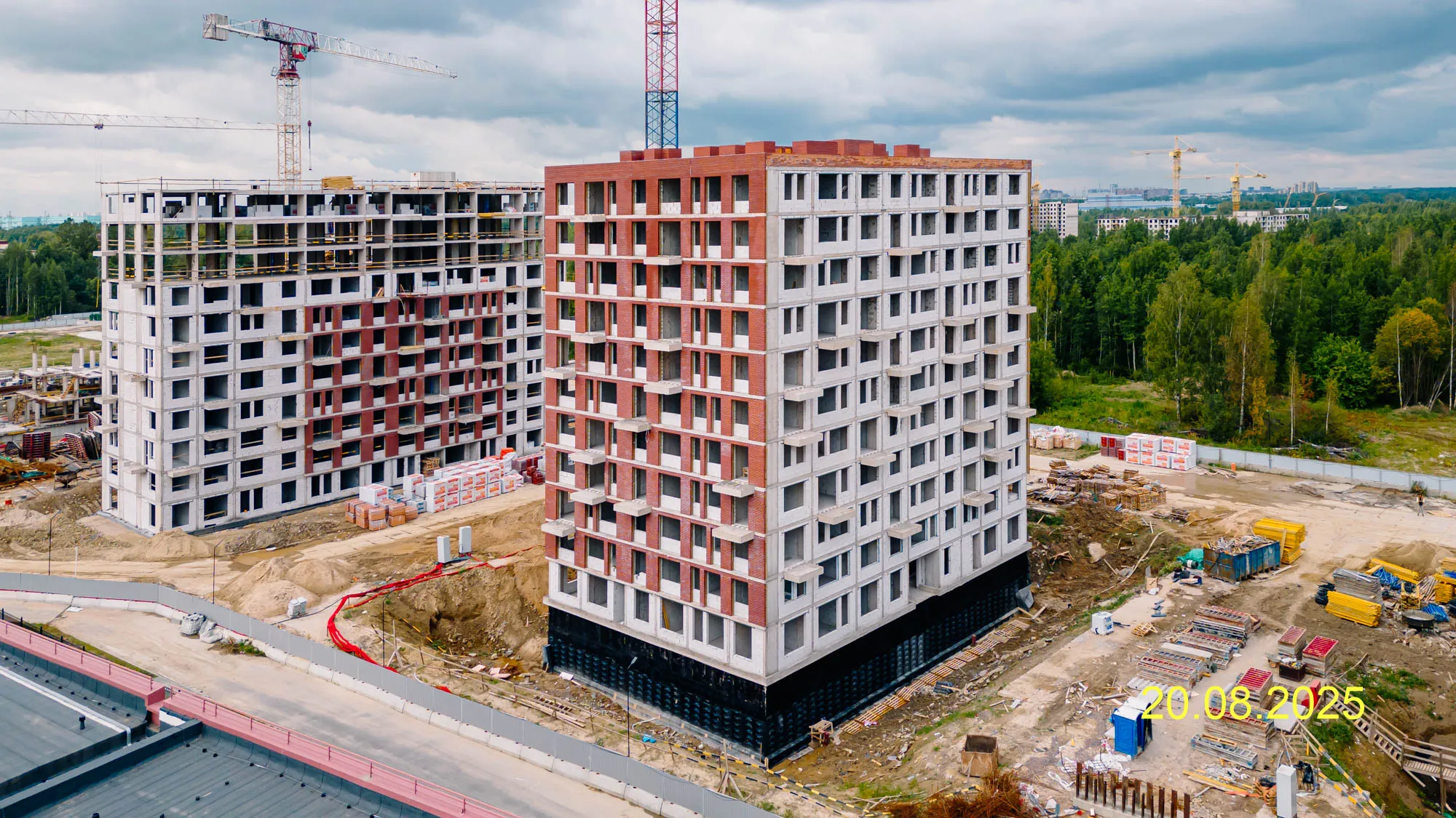 ЖК "Новое Колпино" ход строительства