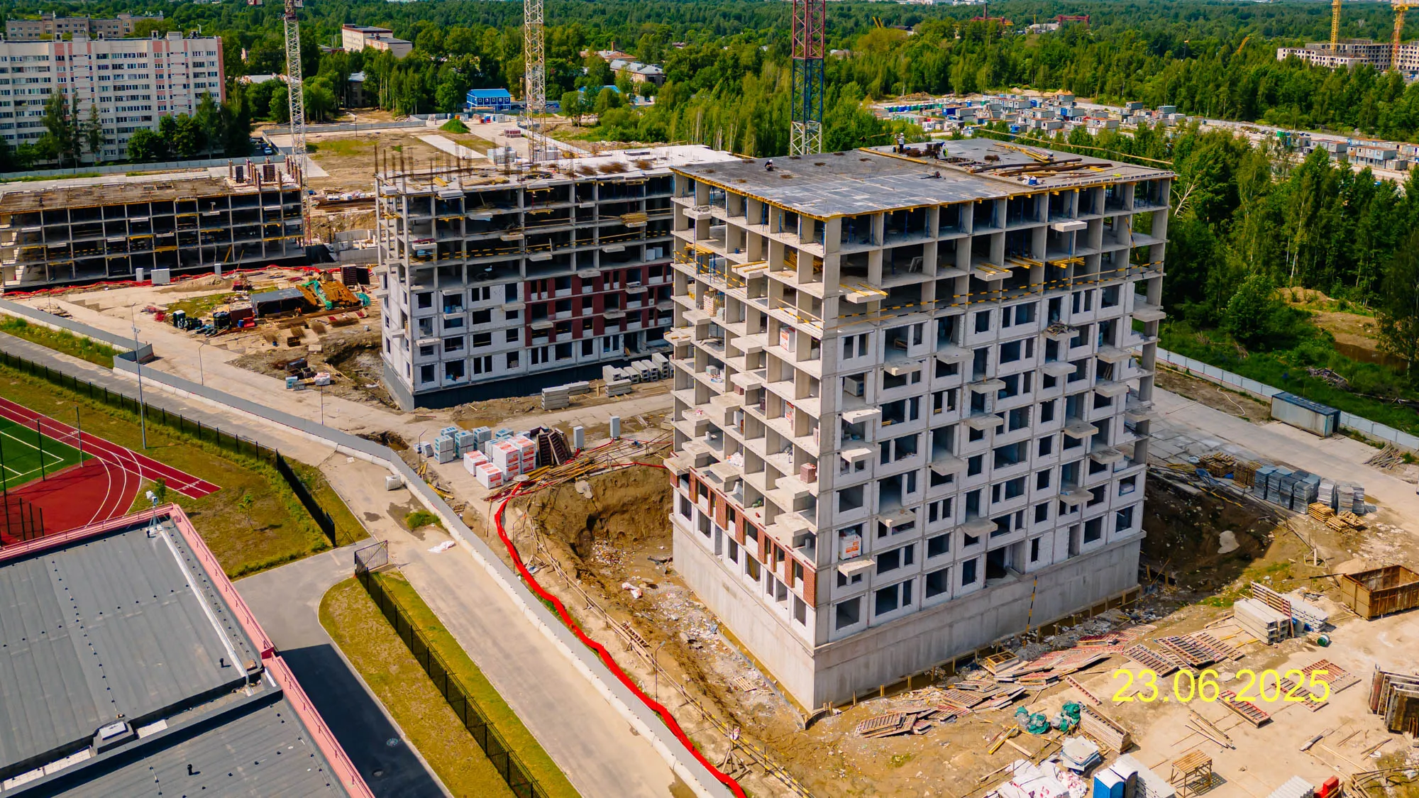ЖК "Новое Колпино" ход строительства