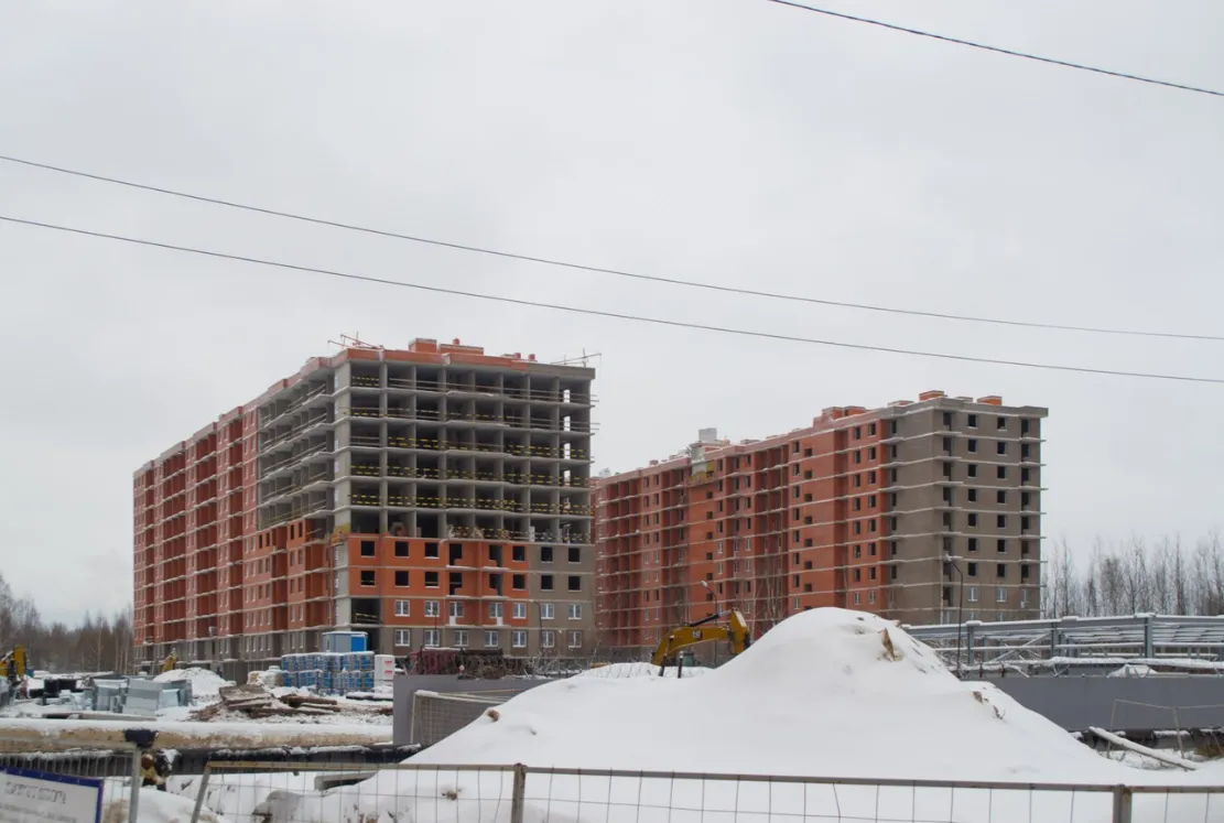 ЖК "Новое Колпино" ход строительства