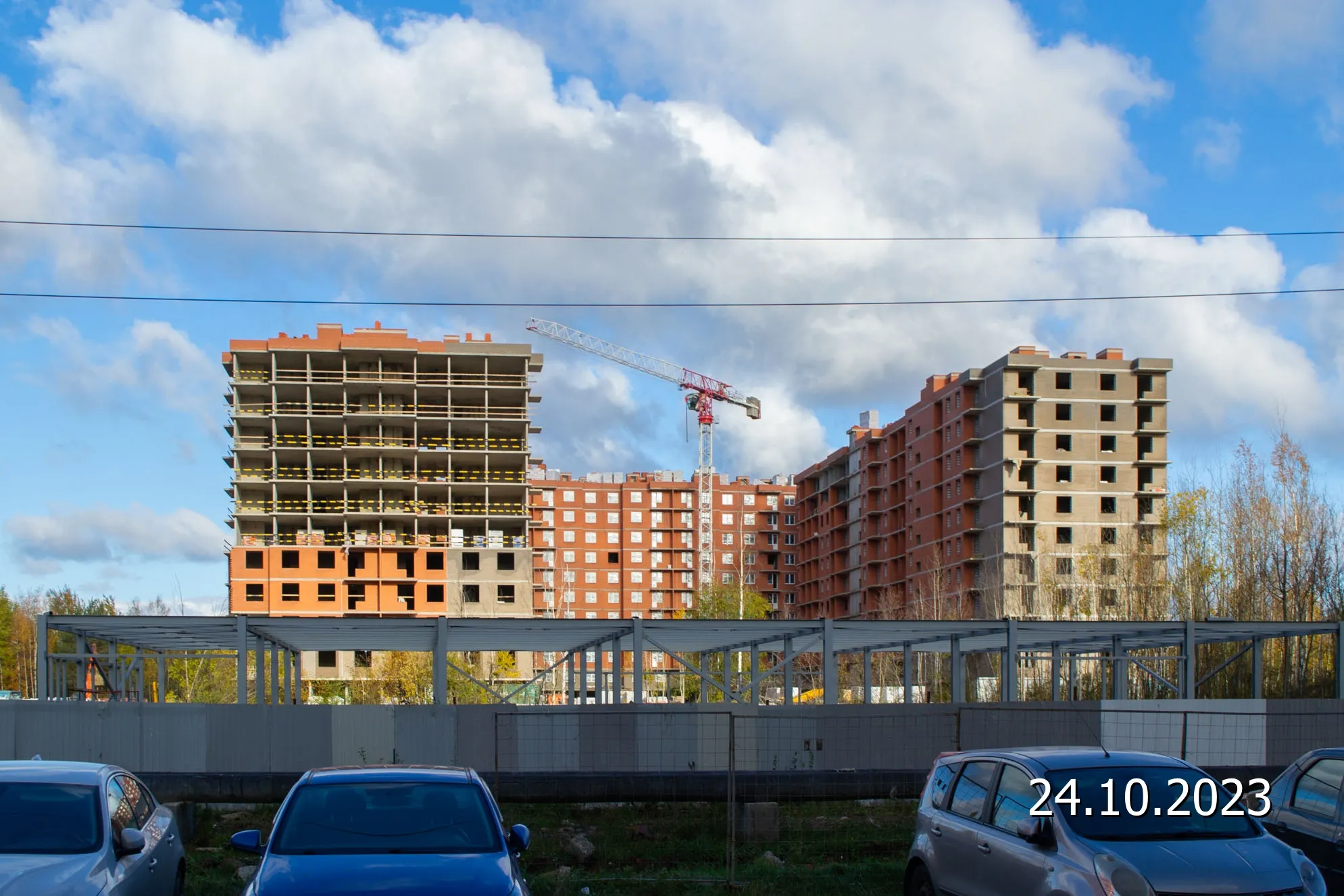 ЖК "Новое Колпино" ход строительства