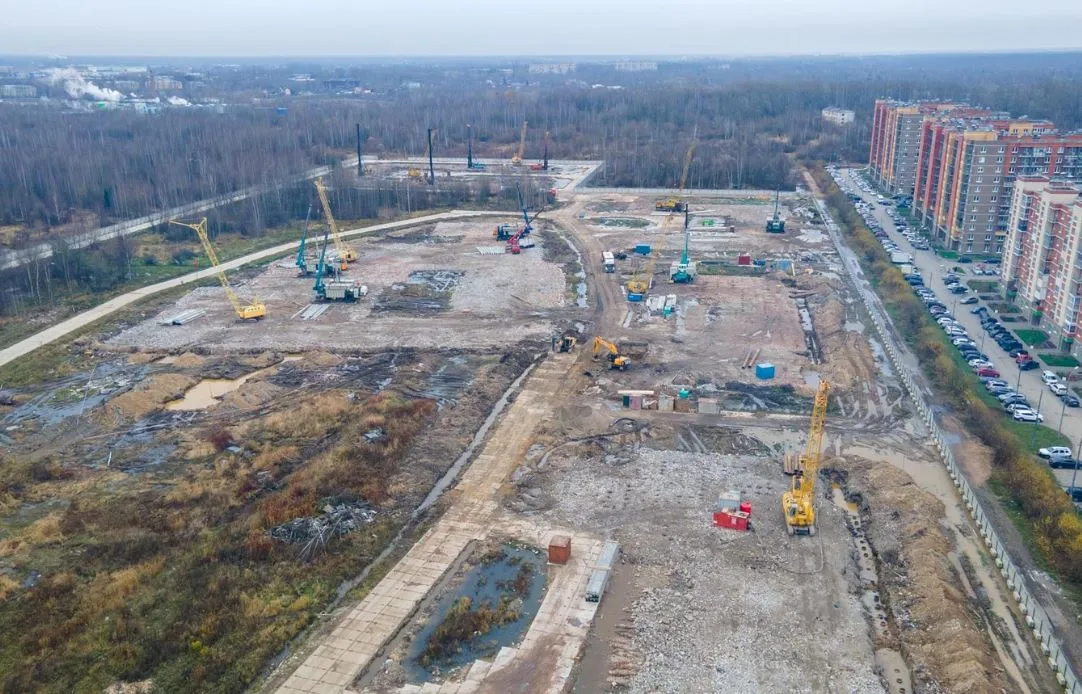 ЖК "Новое Колпино" ход строительства