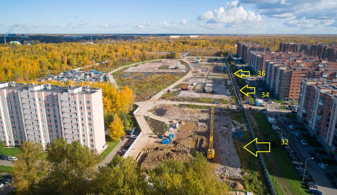 ЖК "Новое Колпино" ход строительства
