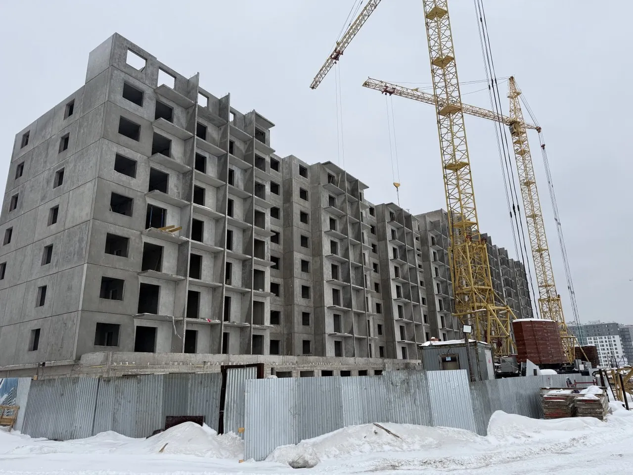 ЖК По ул Школьная ход строительства