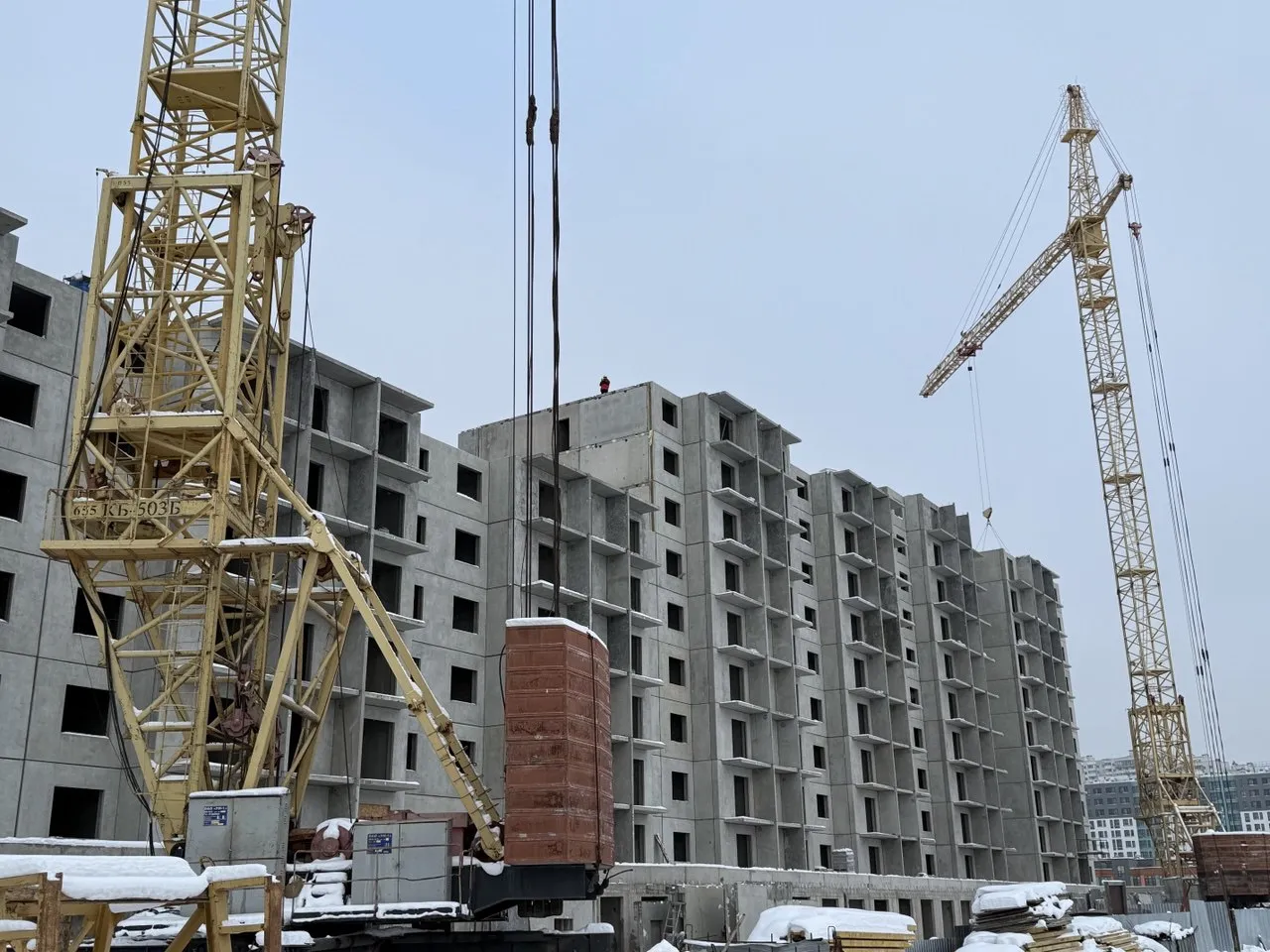 ЖК По ул Школьная ход строительства