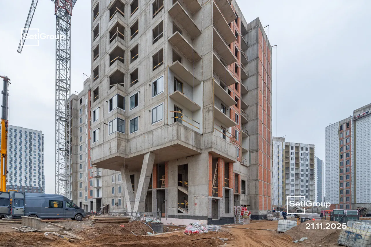 ЖК Бионика Заповедная ход строительства