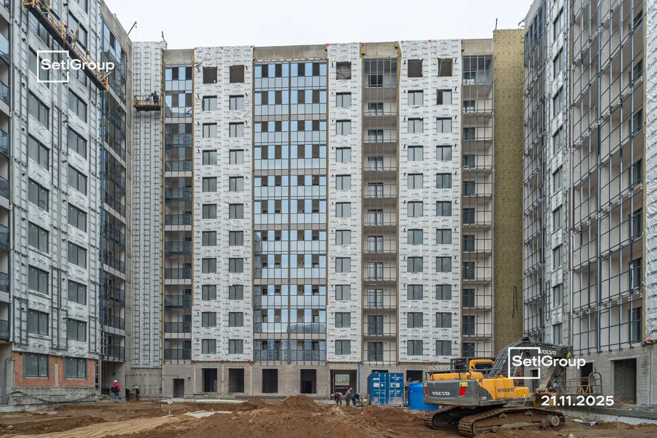 ЖК Бионика Заповедная ход строительства