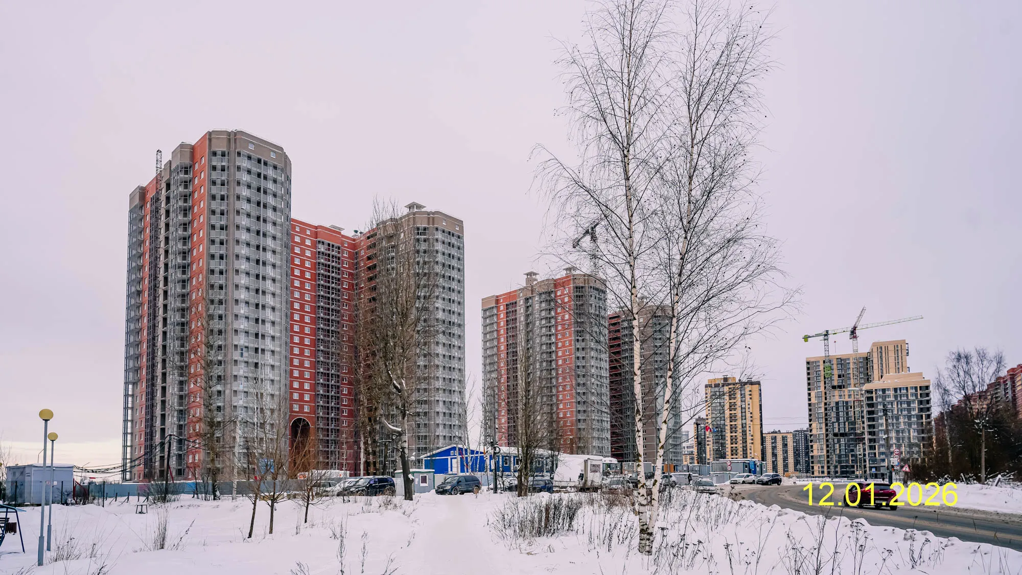 ЖК "Живи! В Рыбацком" ход строительства