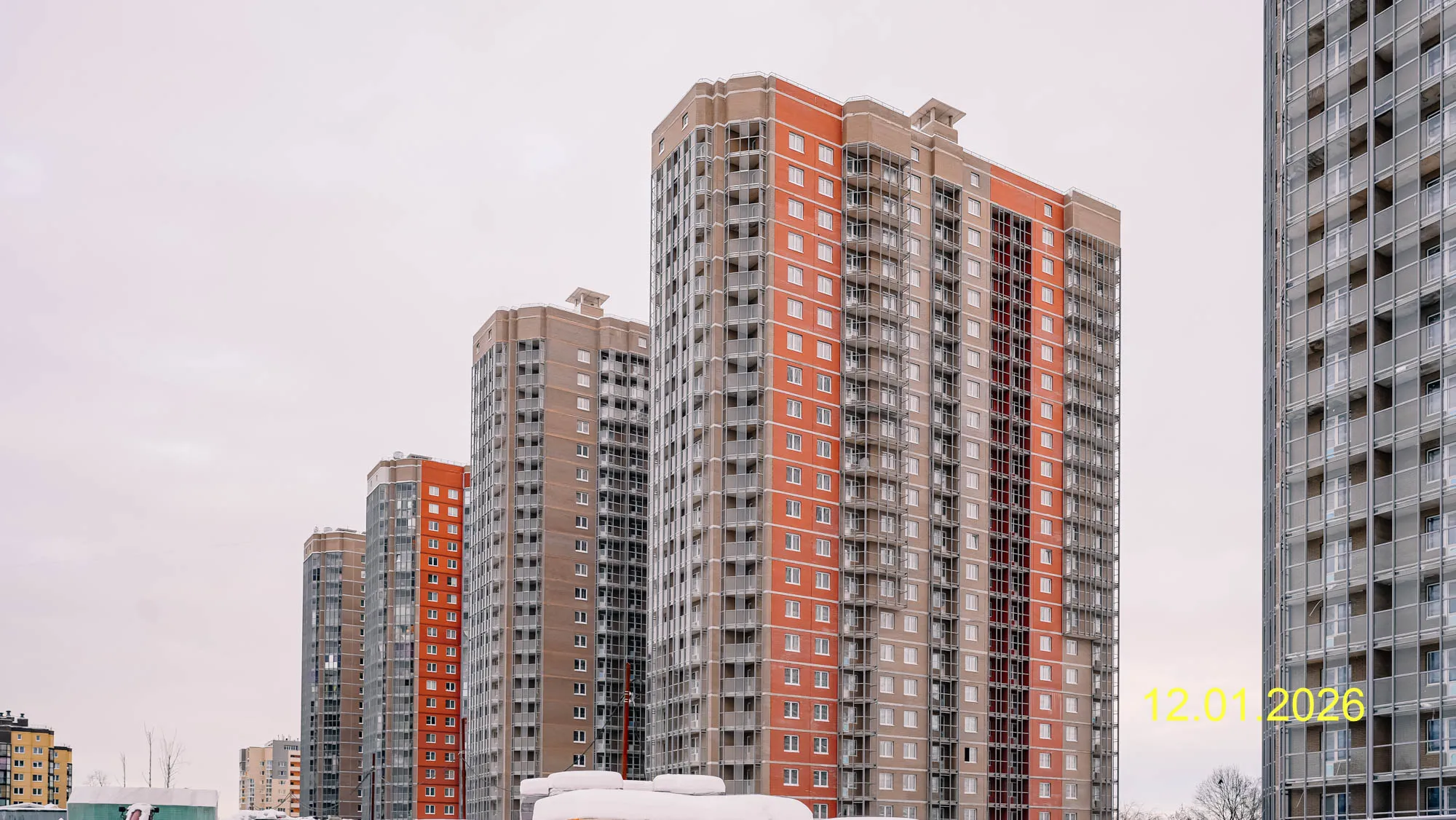 ЖК "Живи! В Рыбацком" ход строительства