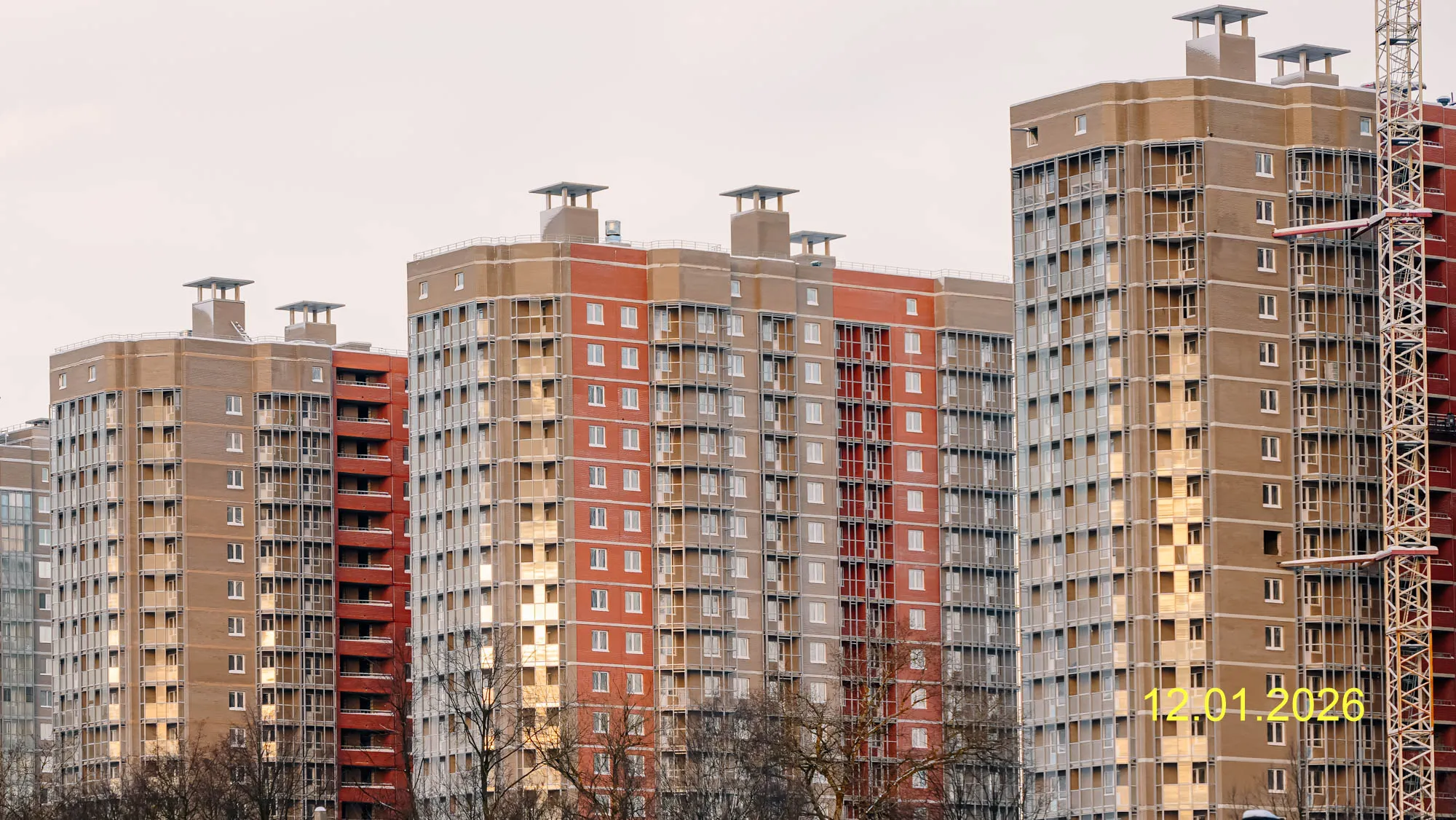 ЖК "Живи! В Рыбацком" ход строительства