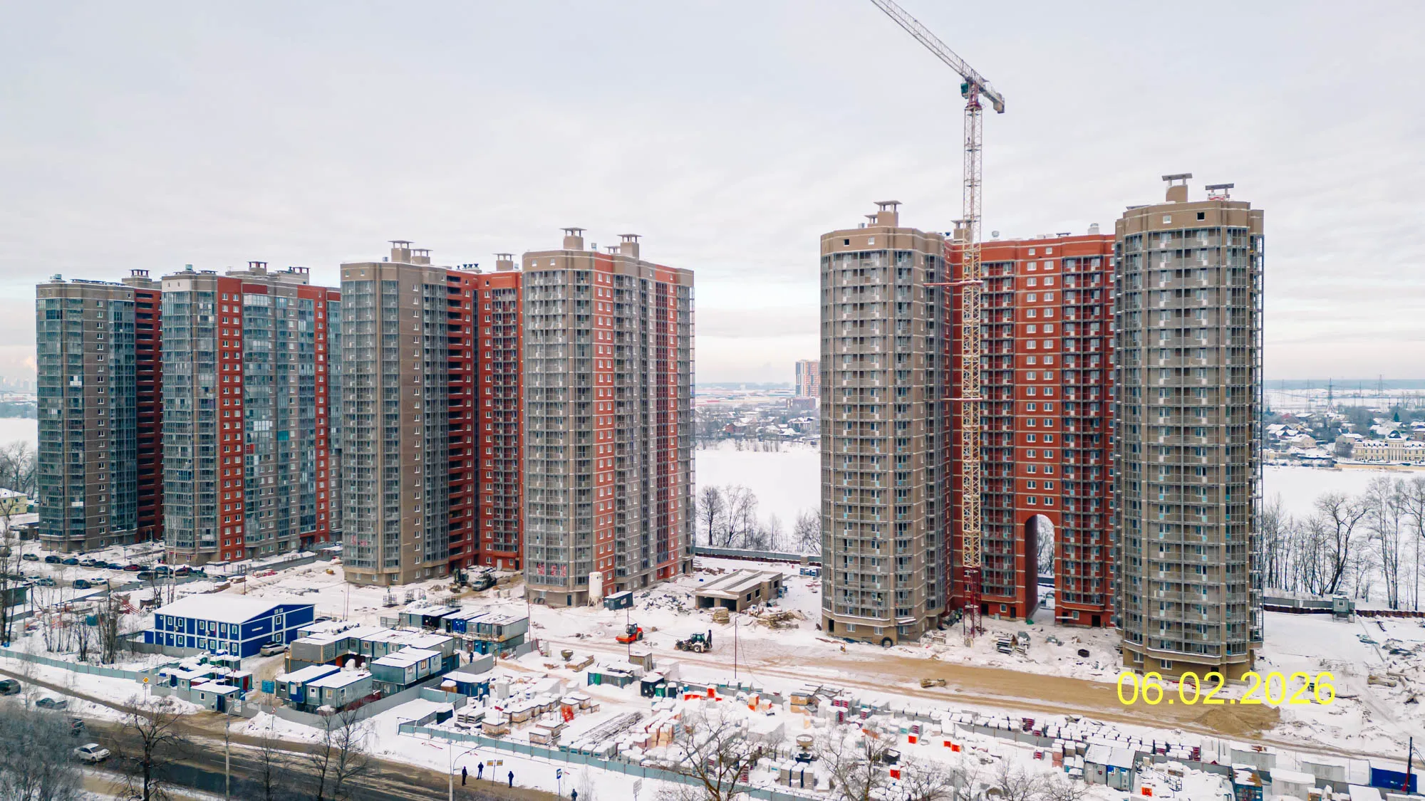 ЖК "Живи! В Рыбацком" ход строительства