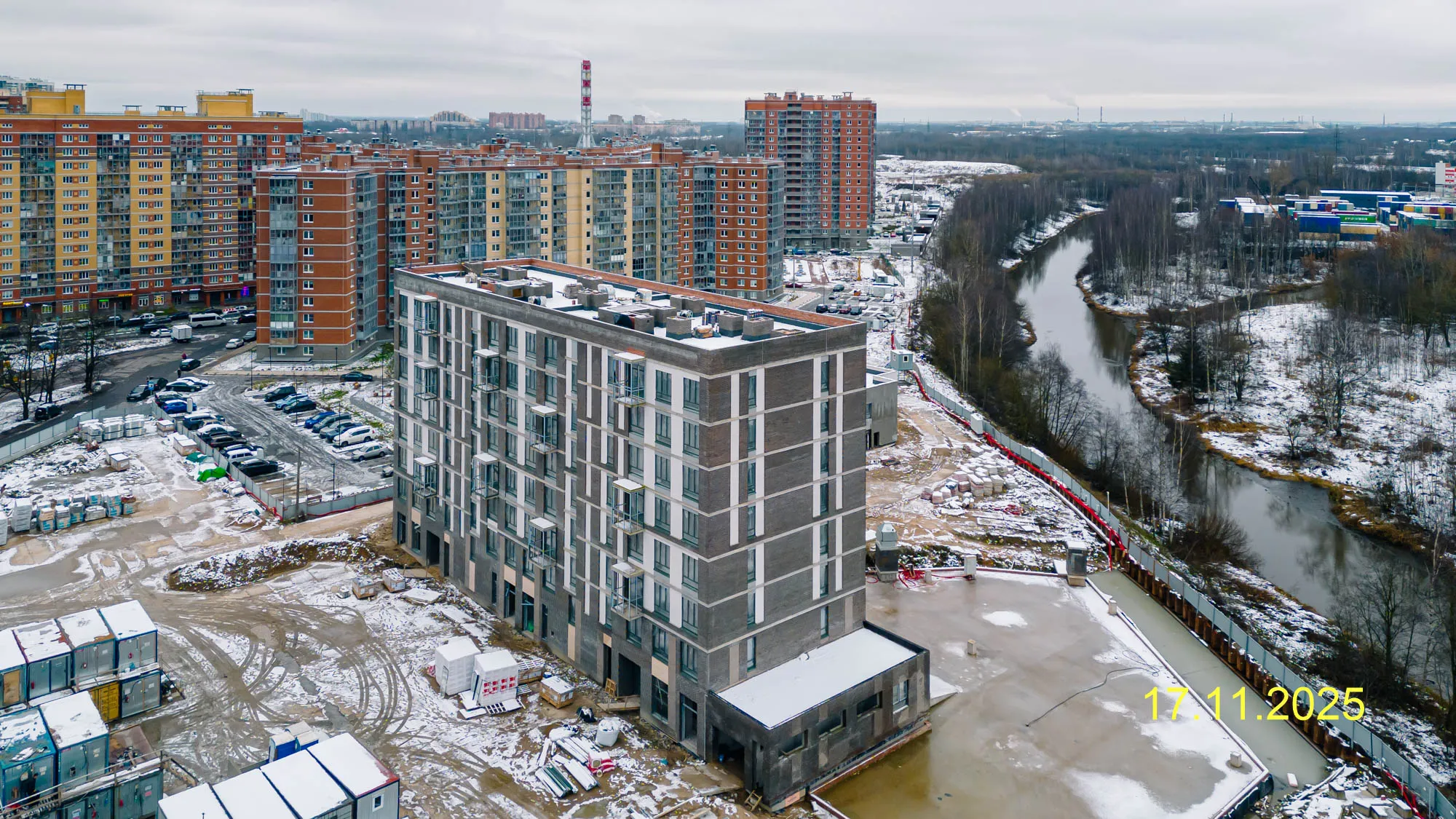 ЖК "Живи! В Рыбацком" ход строительства