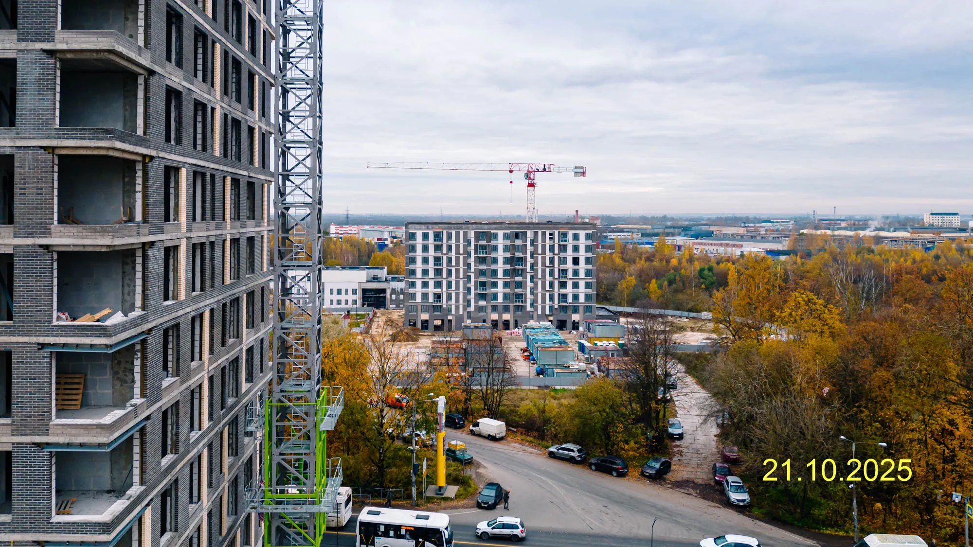 ЖК "Живи! В Рыбацком" ход строительства