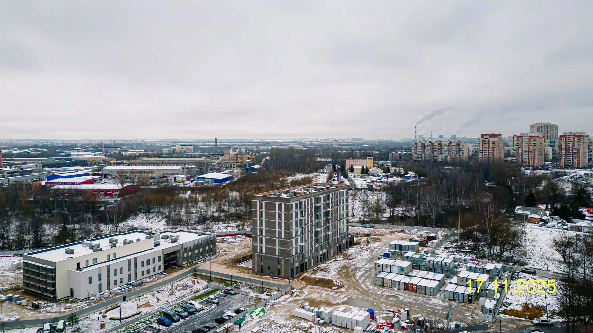 ЖК "Живи! В Рыбацком" ход строительства