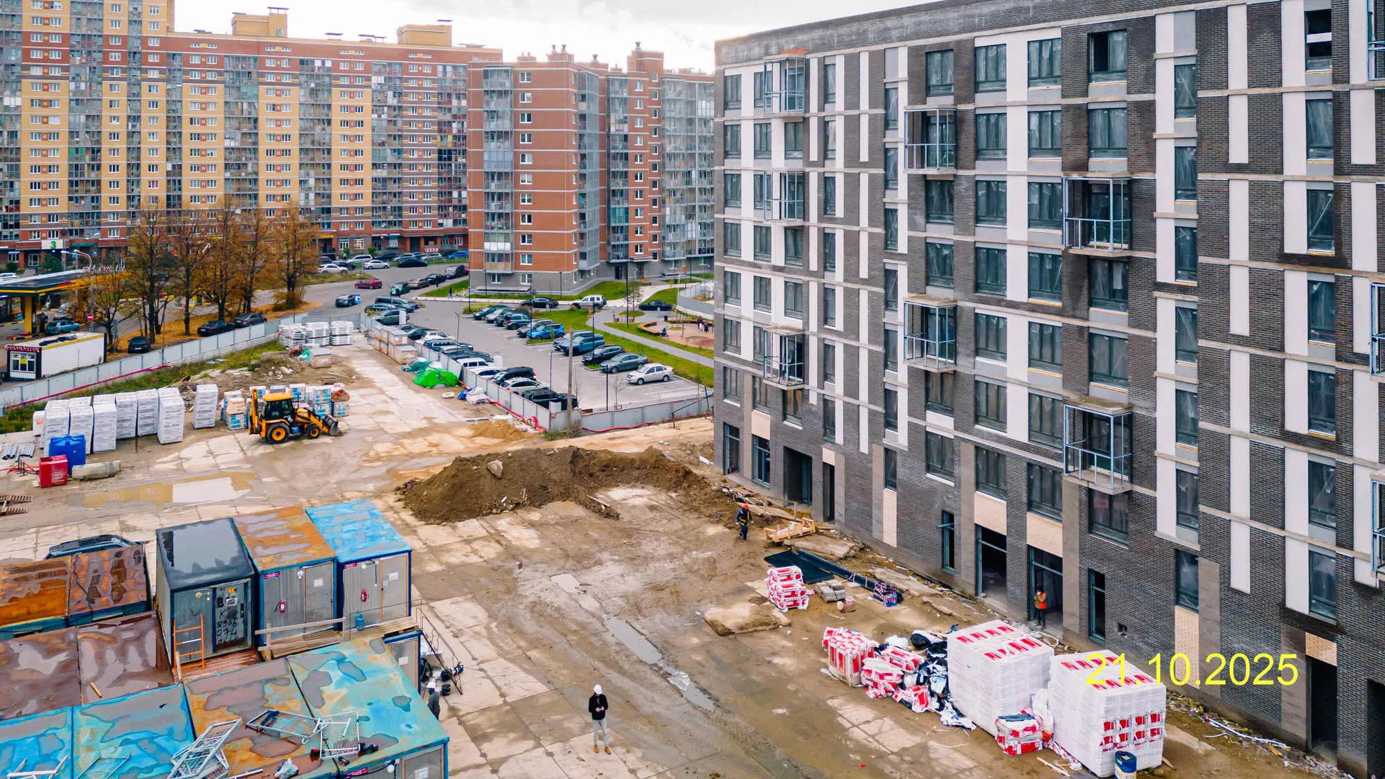 ЖК "Живи! В Рыбацком" ход строительства