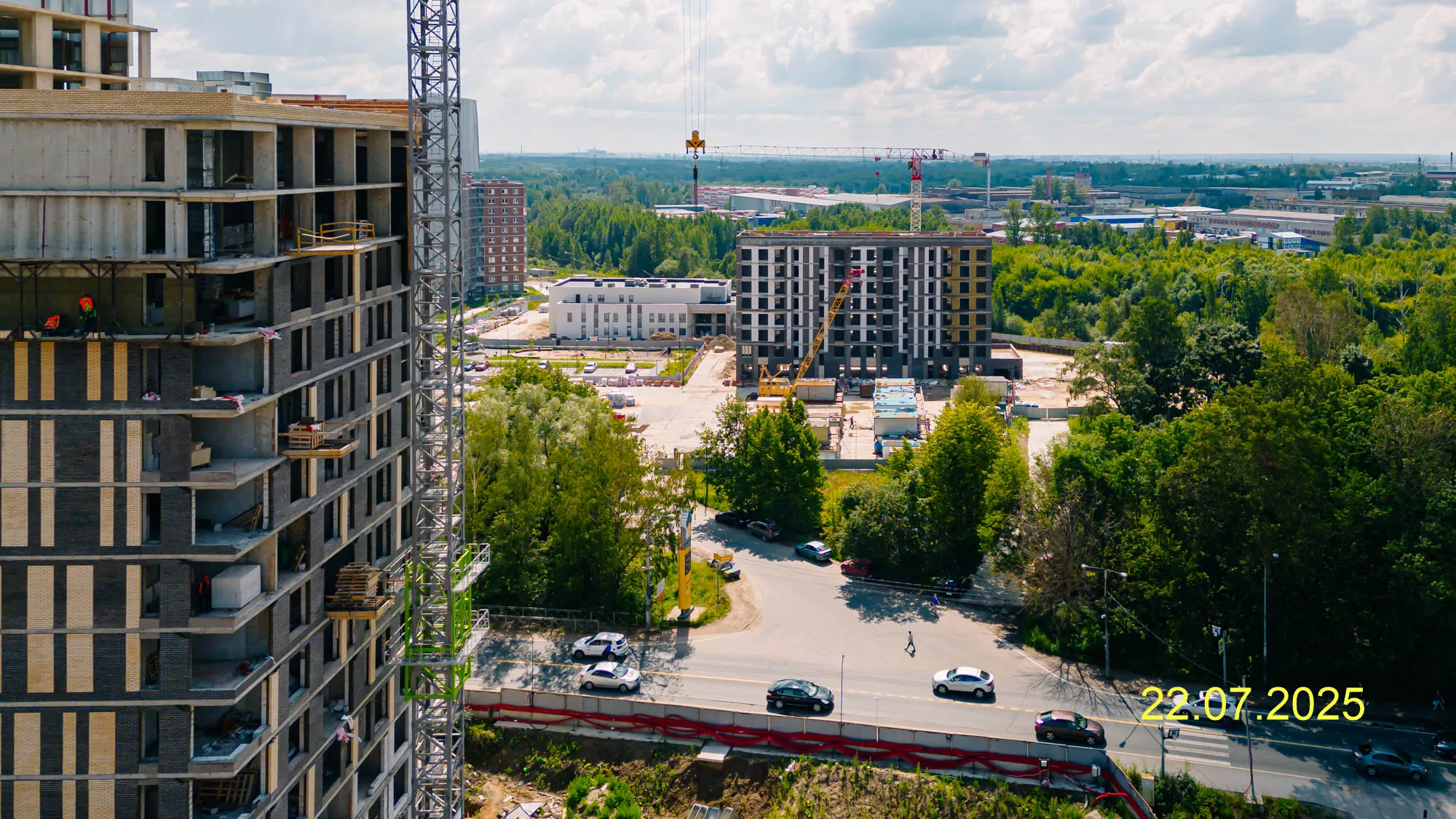 ЖК "Живи! В Рыбацком" ход строительства