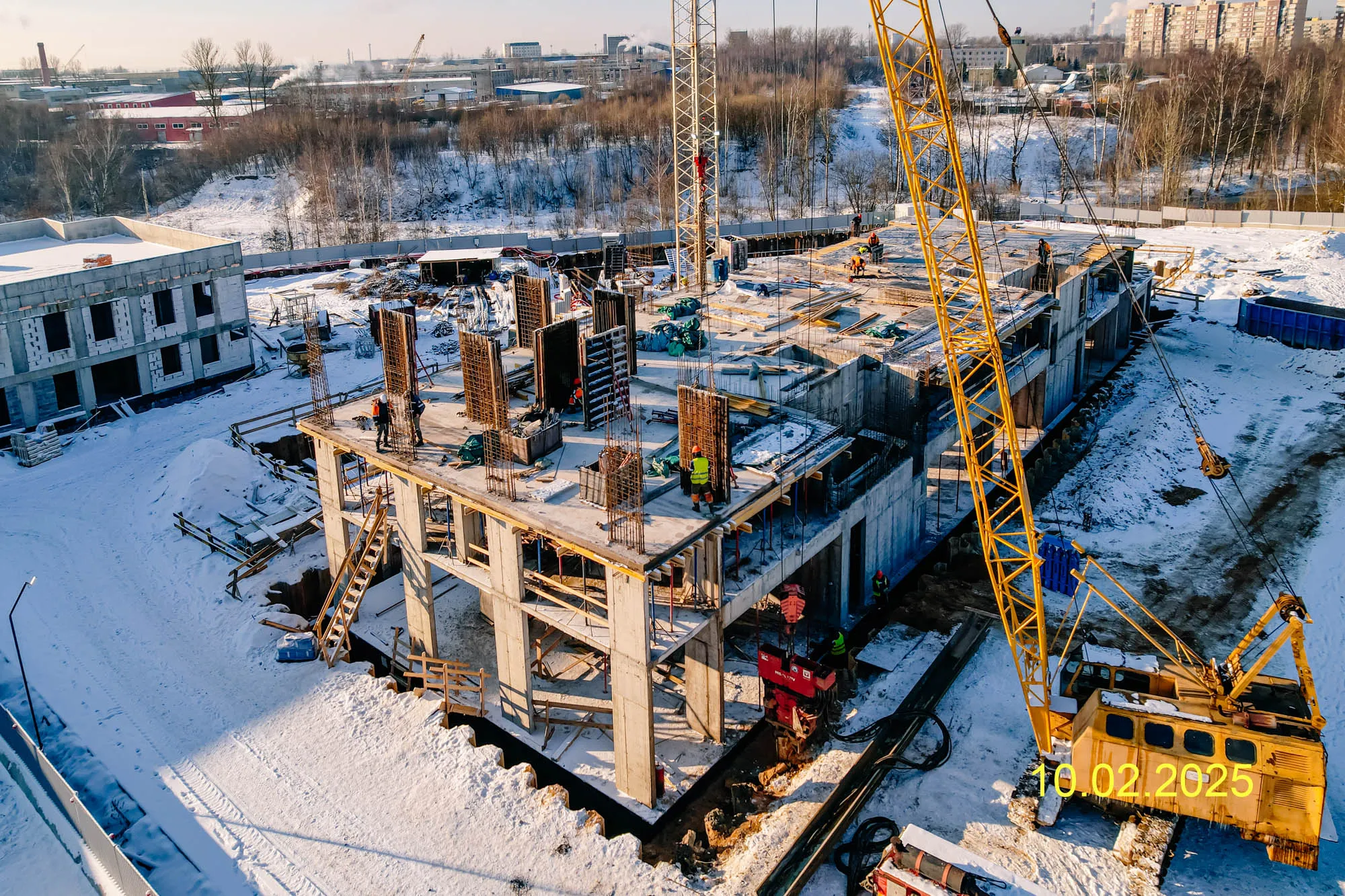 ЖК "Живи! В Рыбацком" ход строительства