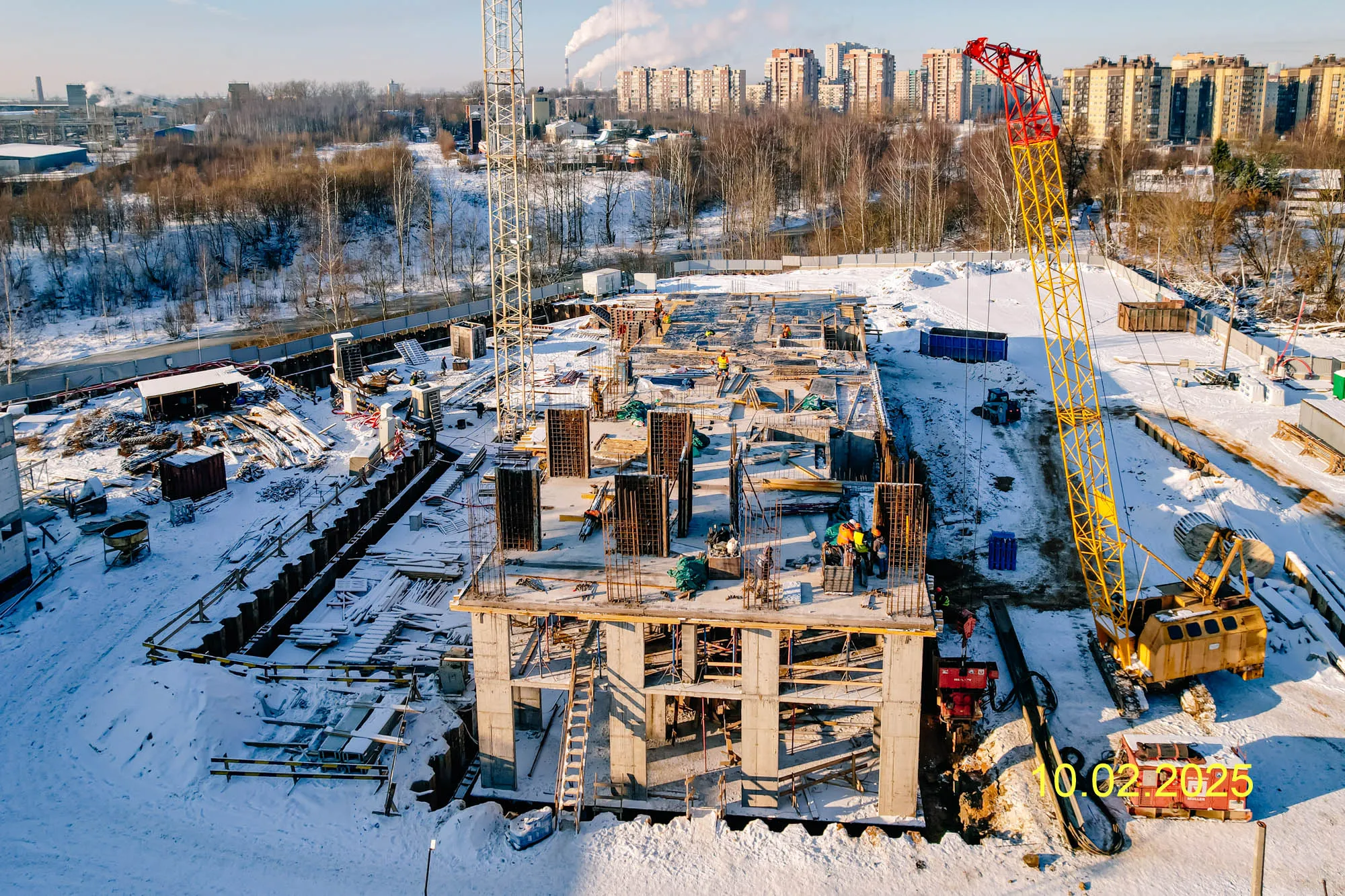 ЖК "Живи! В Рыбацком" ход строительства
