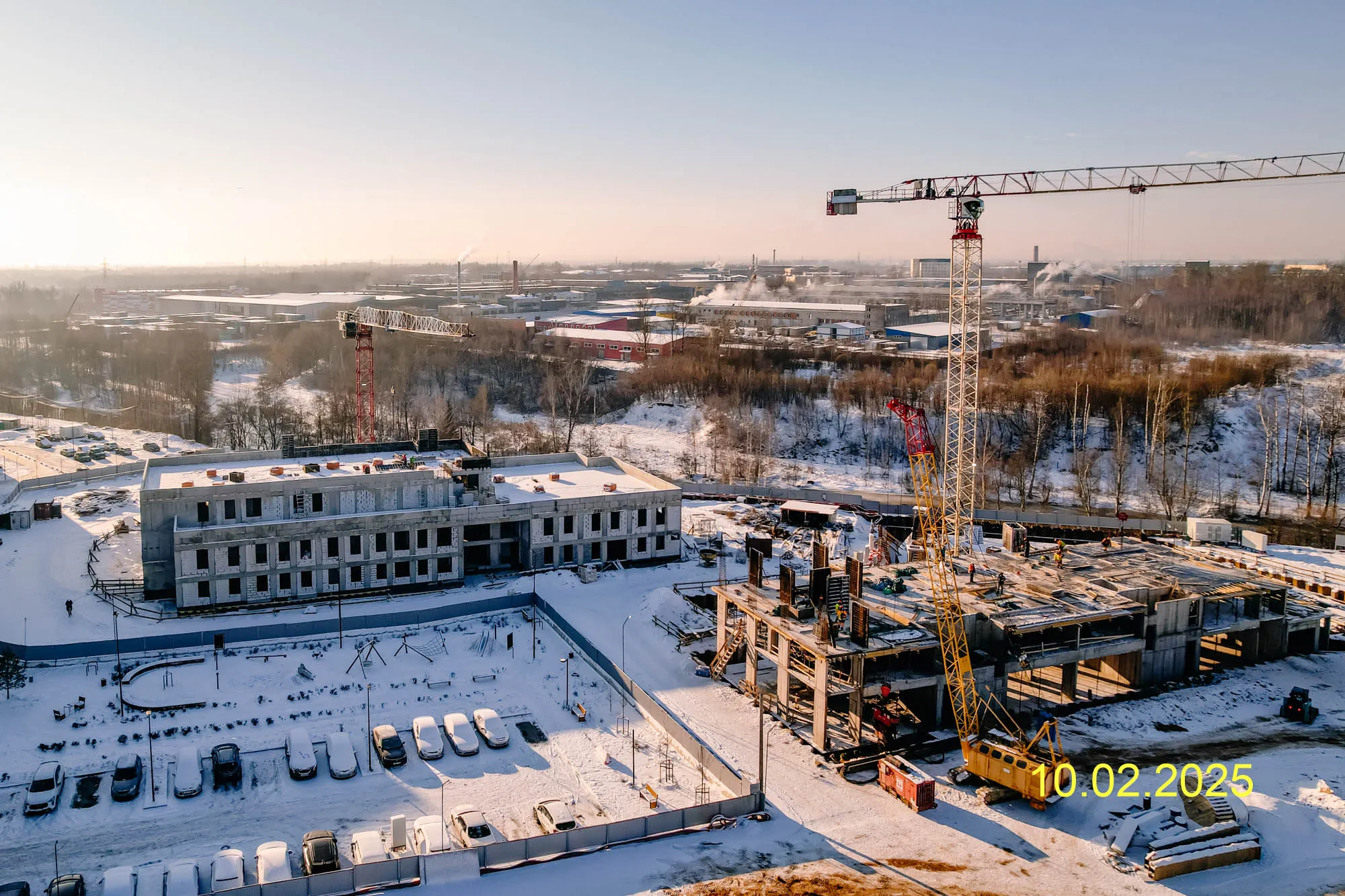 ЖК "Живи! В Рыбацком" ход строительства
