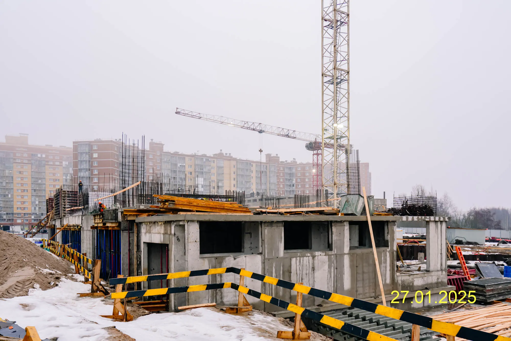 ЖК "Живи! В Рыбацком" ход строительства