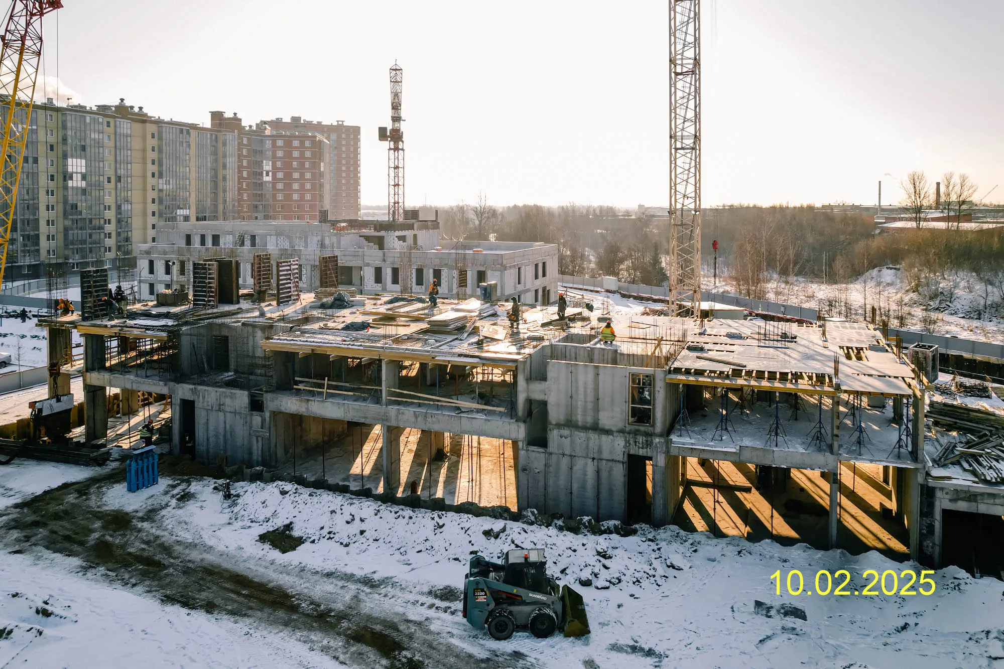 ЖК "Живи! В Рыбацком" ход строительства