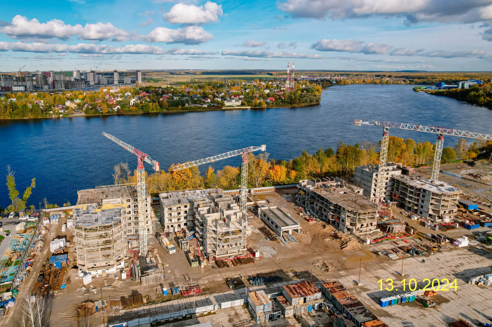 ЖК "Живи! В Рыбацком" ход строительства