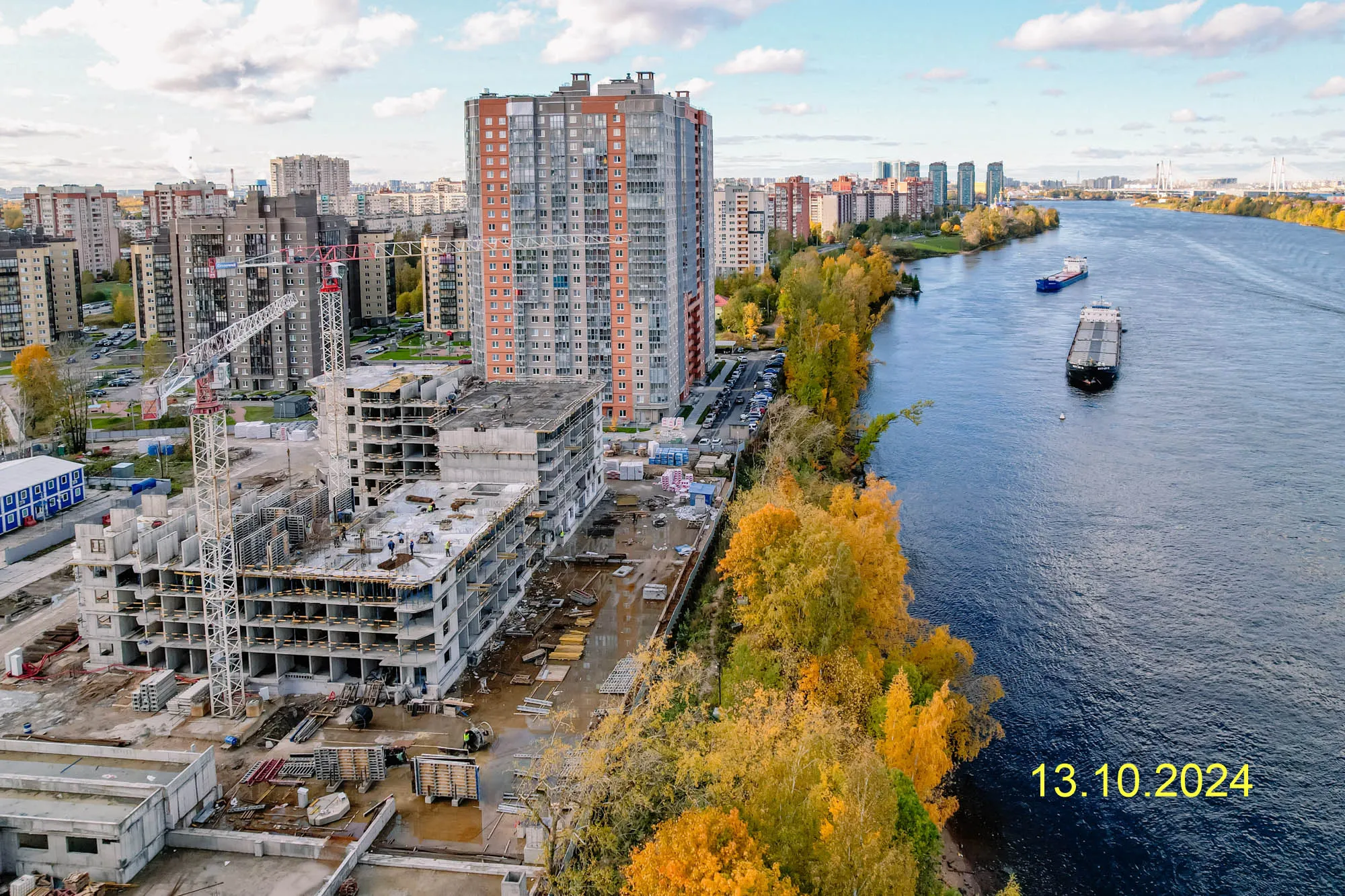 ЖК "Живи! В Рыбацком" ход строительства