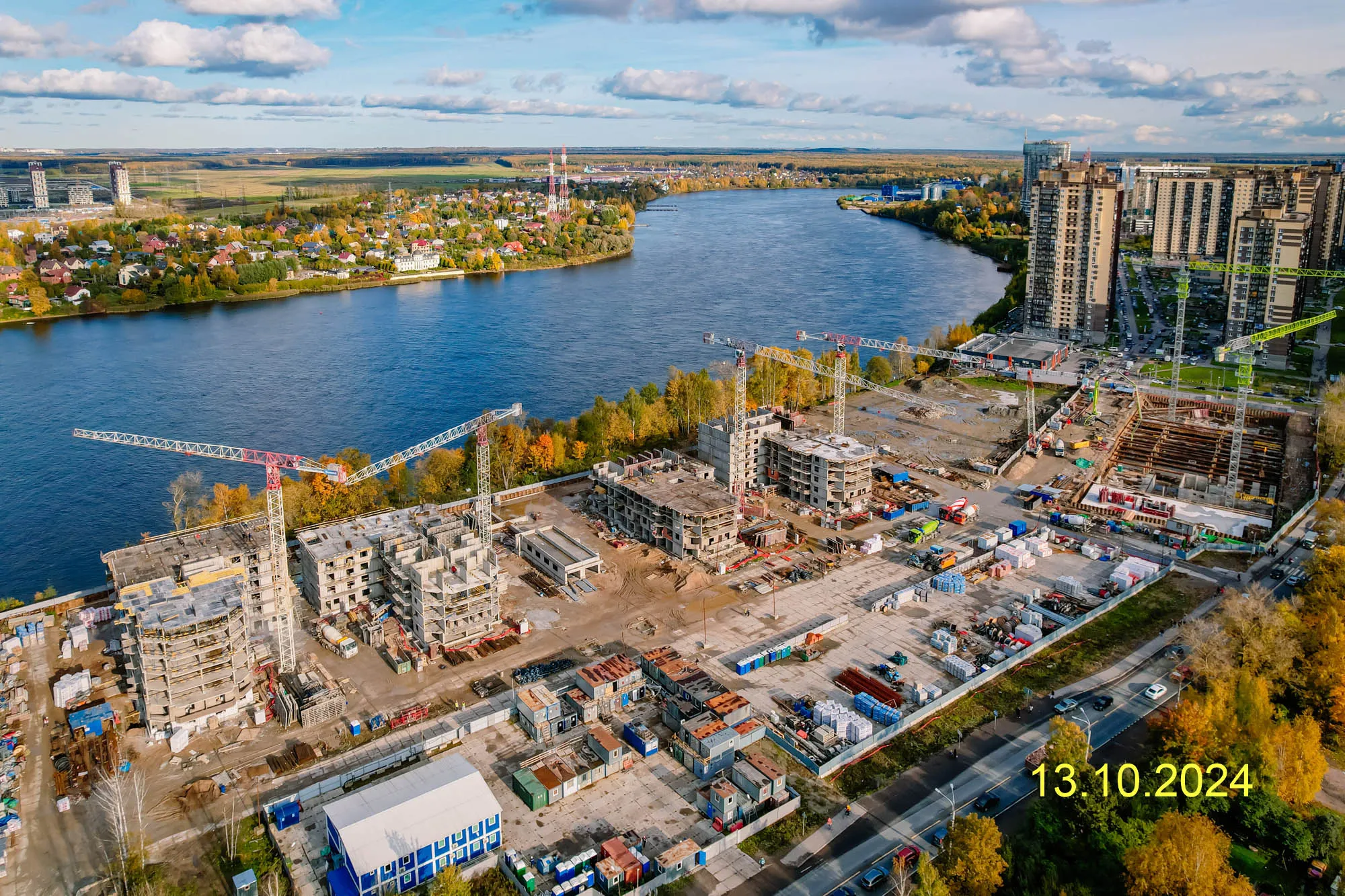 ЖК "Живи! В Рыбацком" ход строительства