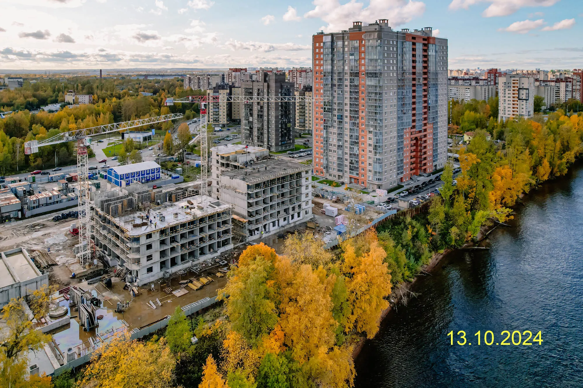 ЖК "Живи! В Рыбацком" ход строительства