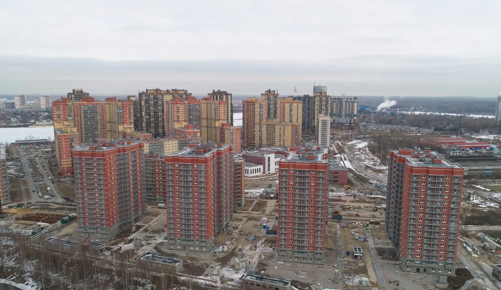 ЖК "Живи! В Рыбацком" ход строительства