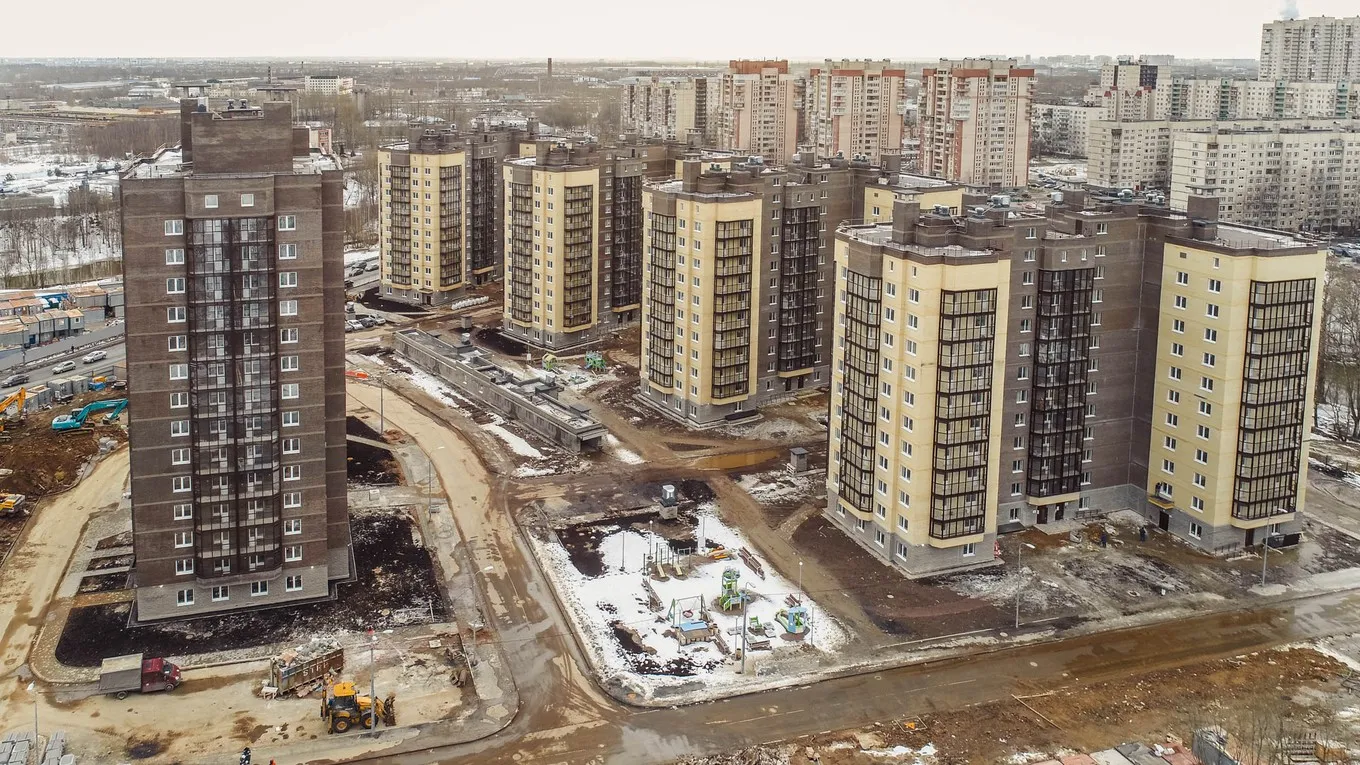 ЖК "Живи! В Рыбацком" ход строительства
