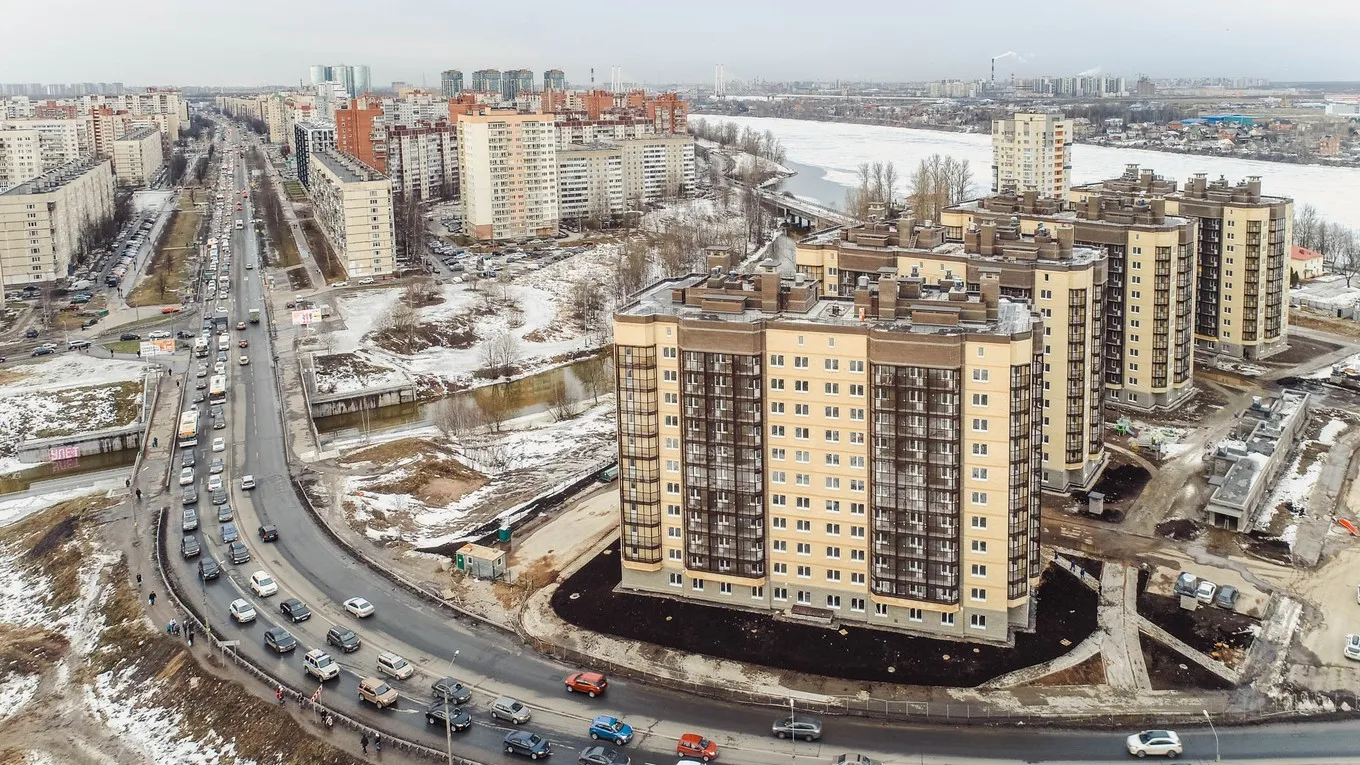 ЖК "Живи! В Рыбацком" ход строительства