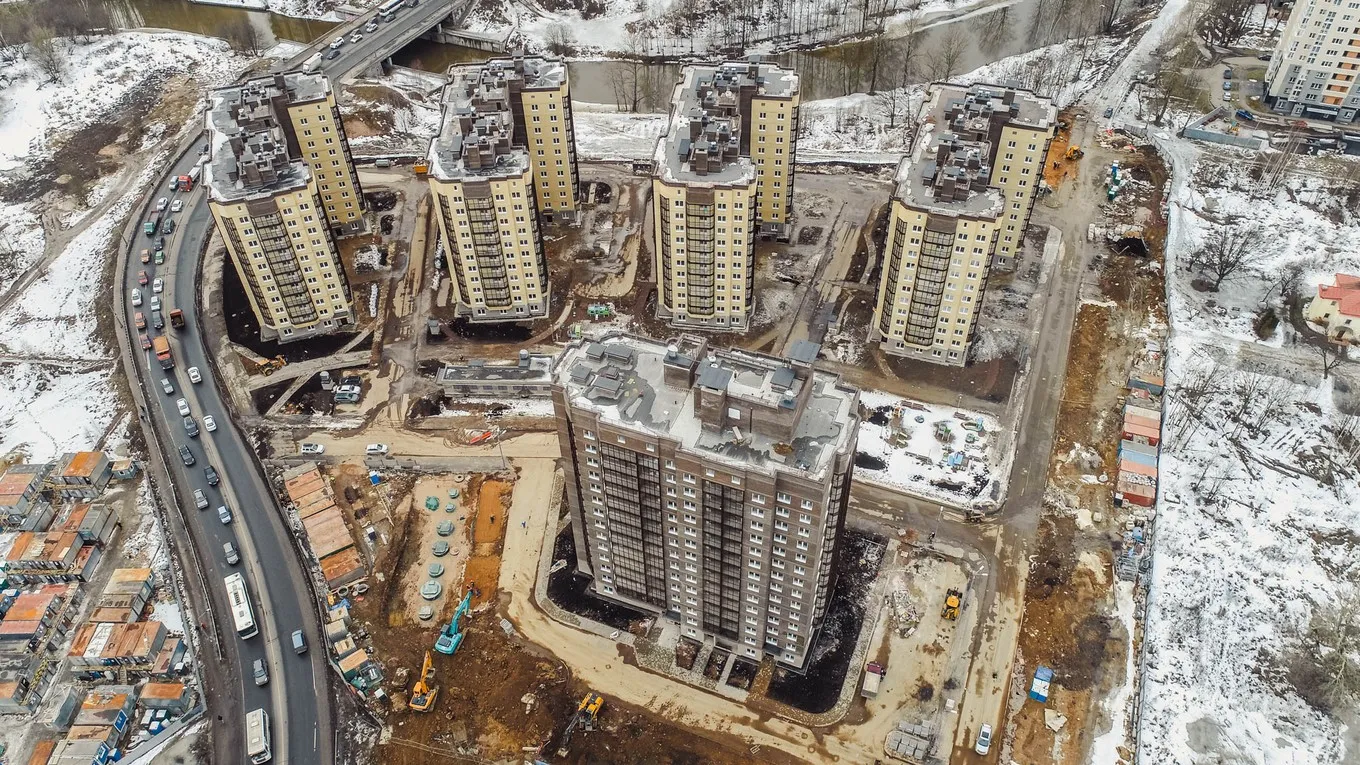 ЖК "Живи! В Рыбацком" ход строительства