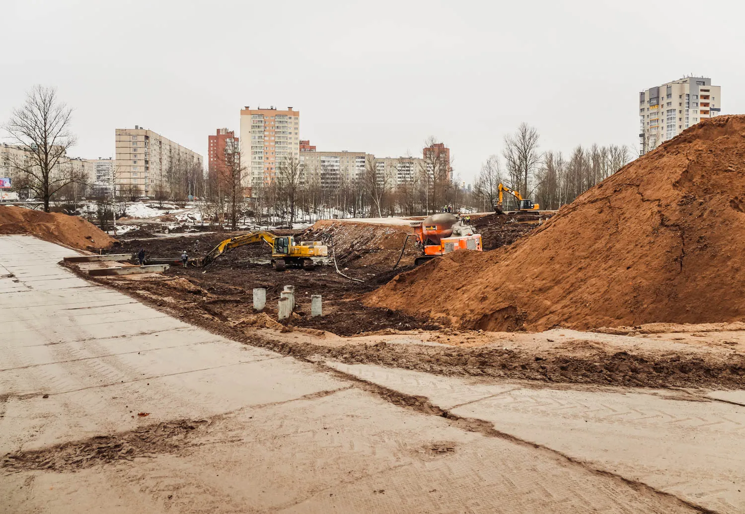 ЖК "Живи! В Рыбацком" ход строительства