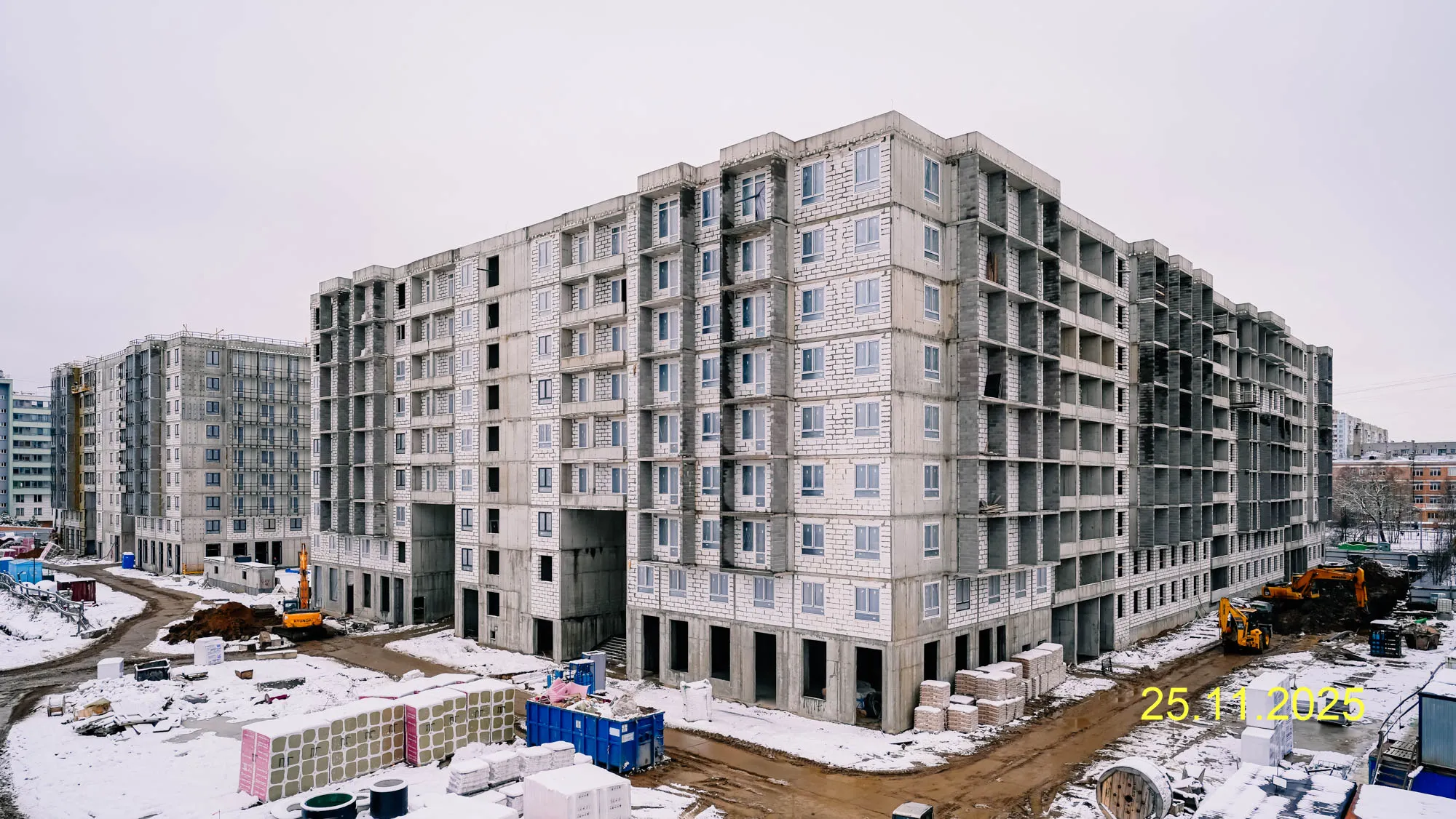 ЖК Кинопарк ход строительства