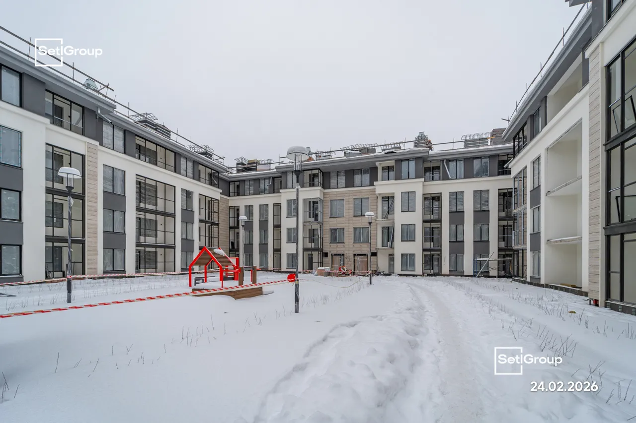 ЖК Дворцовый фасад ход строительства