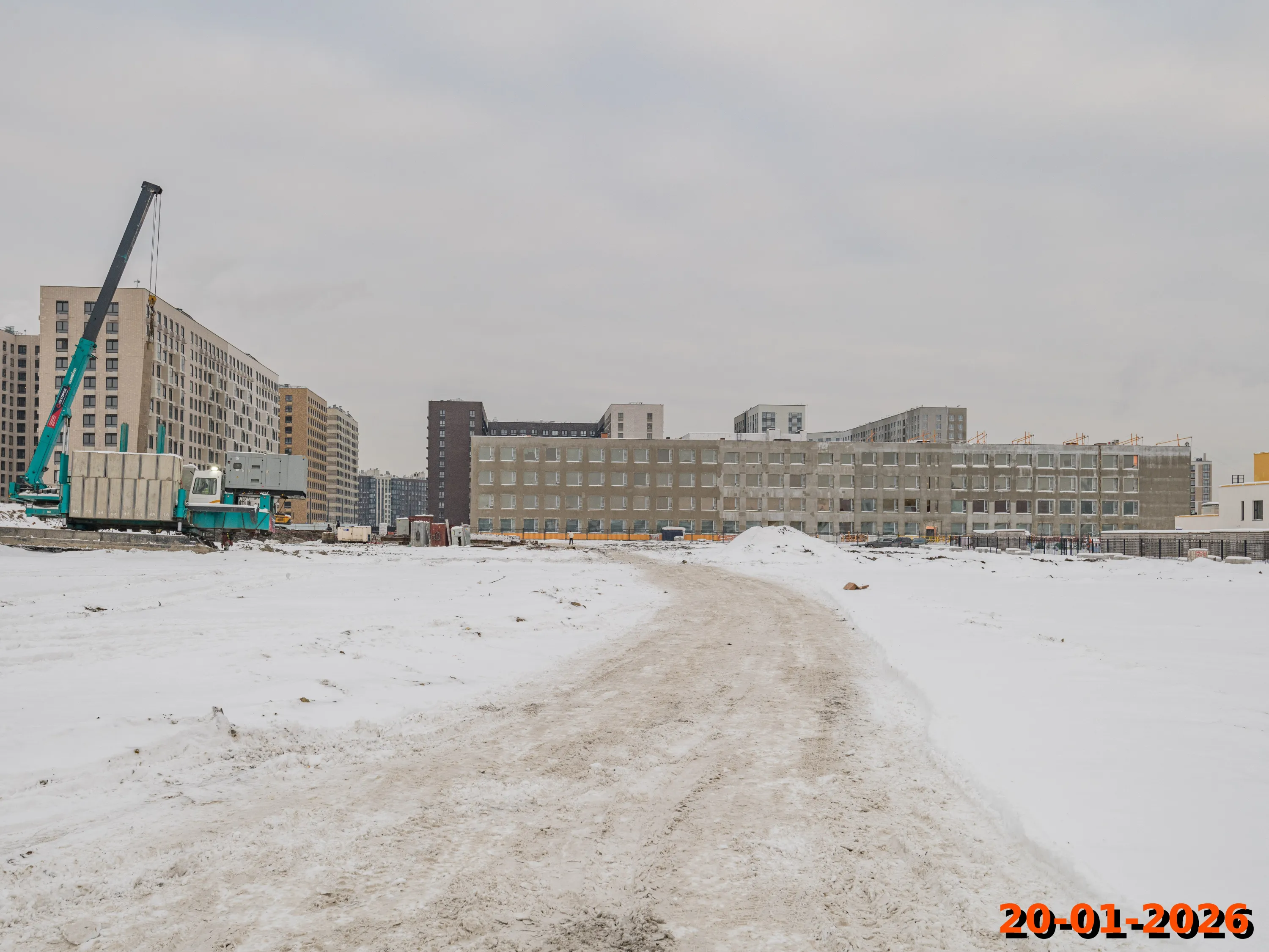 ЖК Витебский парк ход строительства