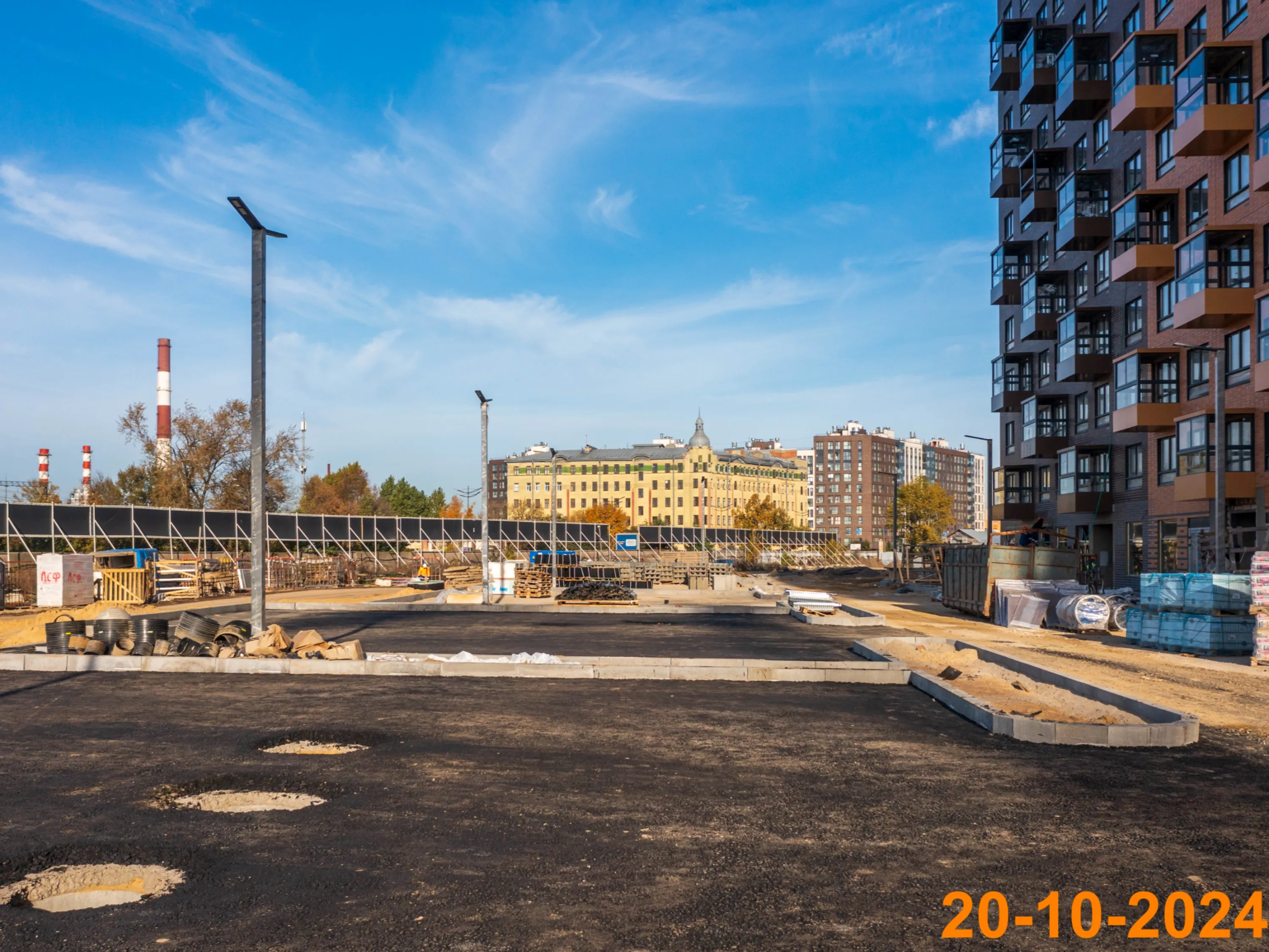 ЖК Витебский парк ход строительства