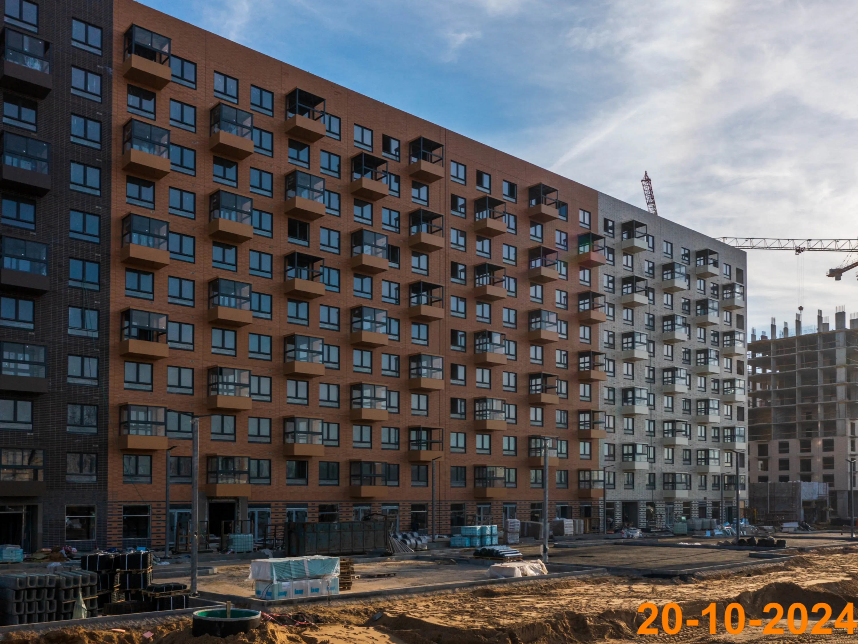 ЖК Витебский парк ход строительства